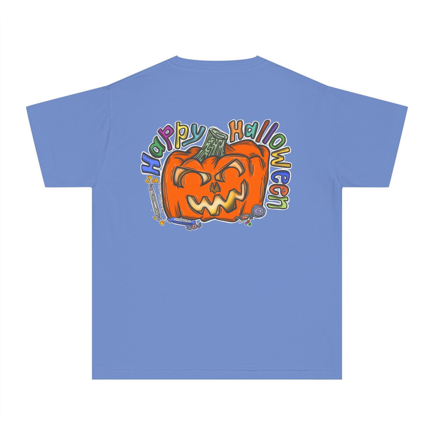 Youth Unisex Halloween T-Shirt - Comfort Colors