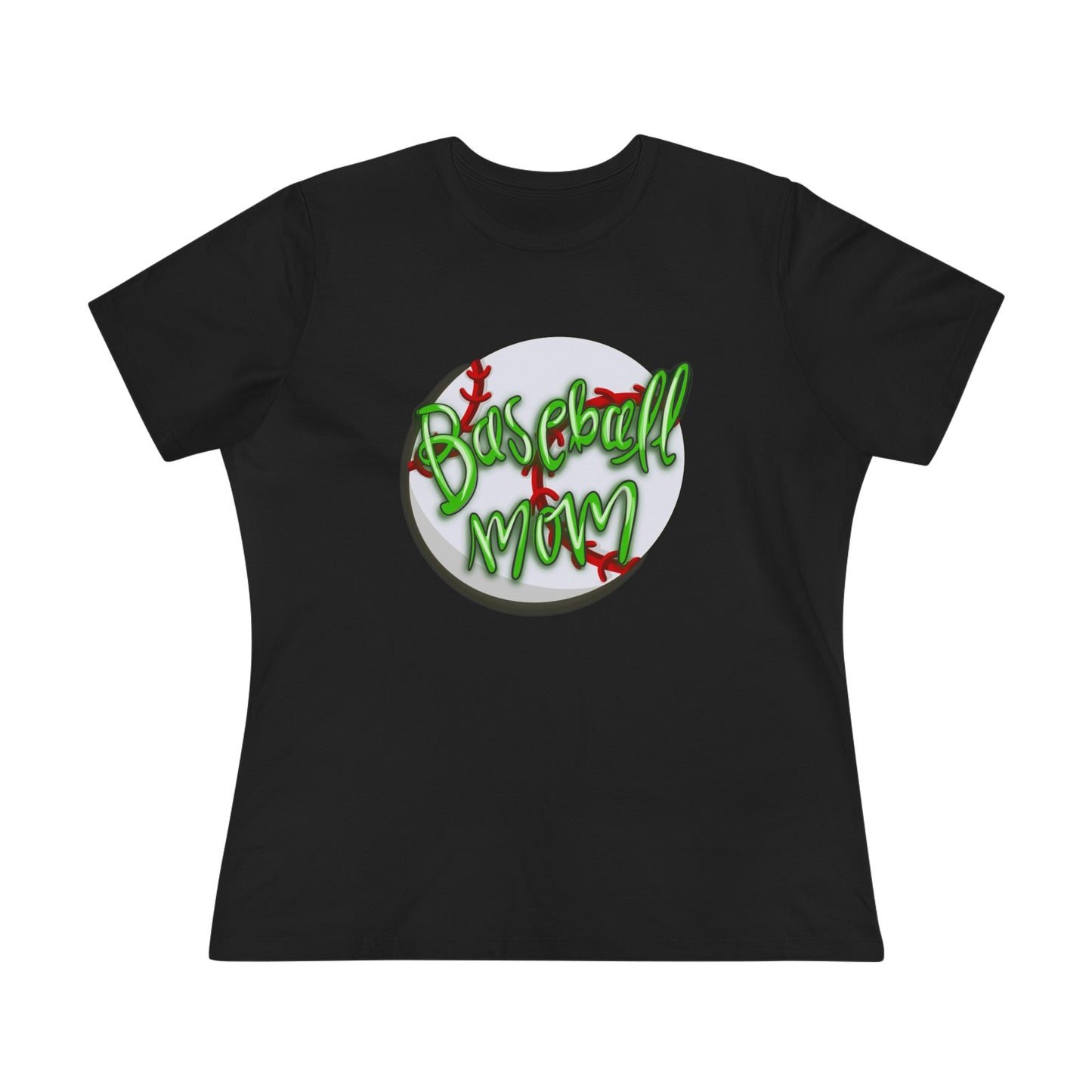 Baseball Mom Cotton T-Shirt