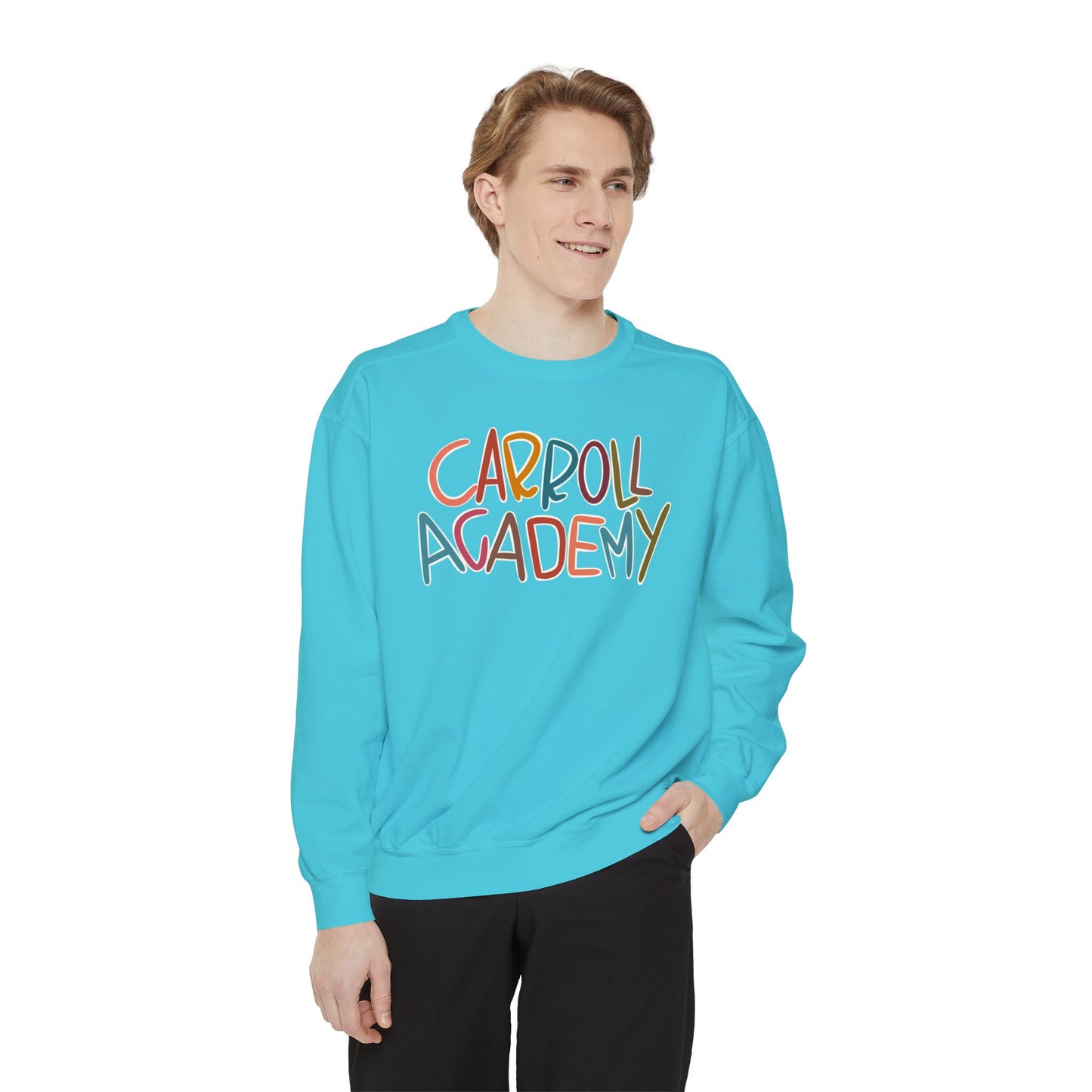 Women's Multi-Colored Carroll Academy Garment-Dyed Sweatshirt