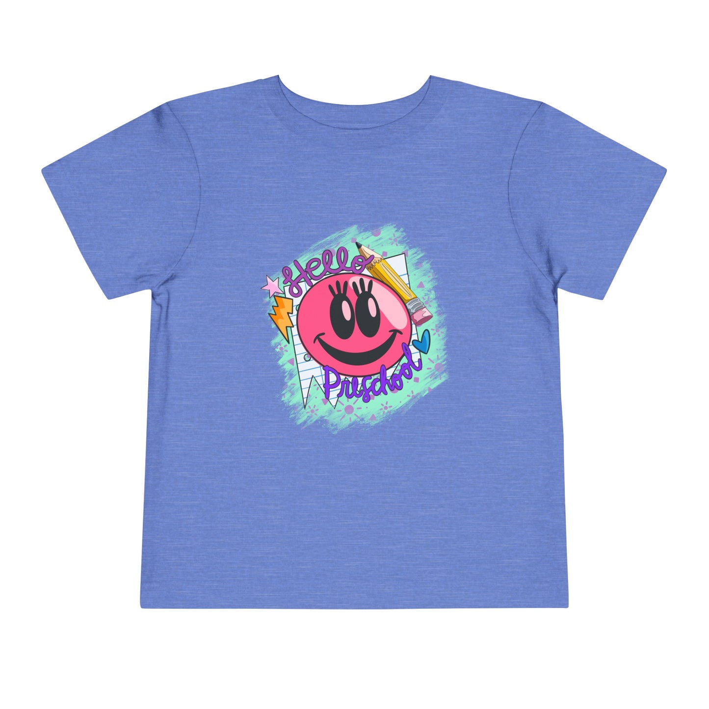 Hello Preschool and Hello Kindergarten Toddler T-Shirts
