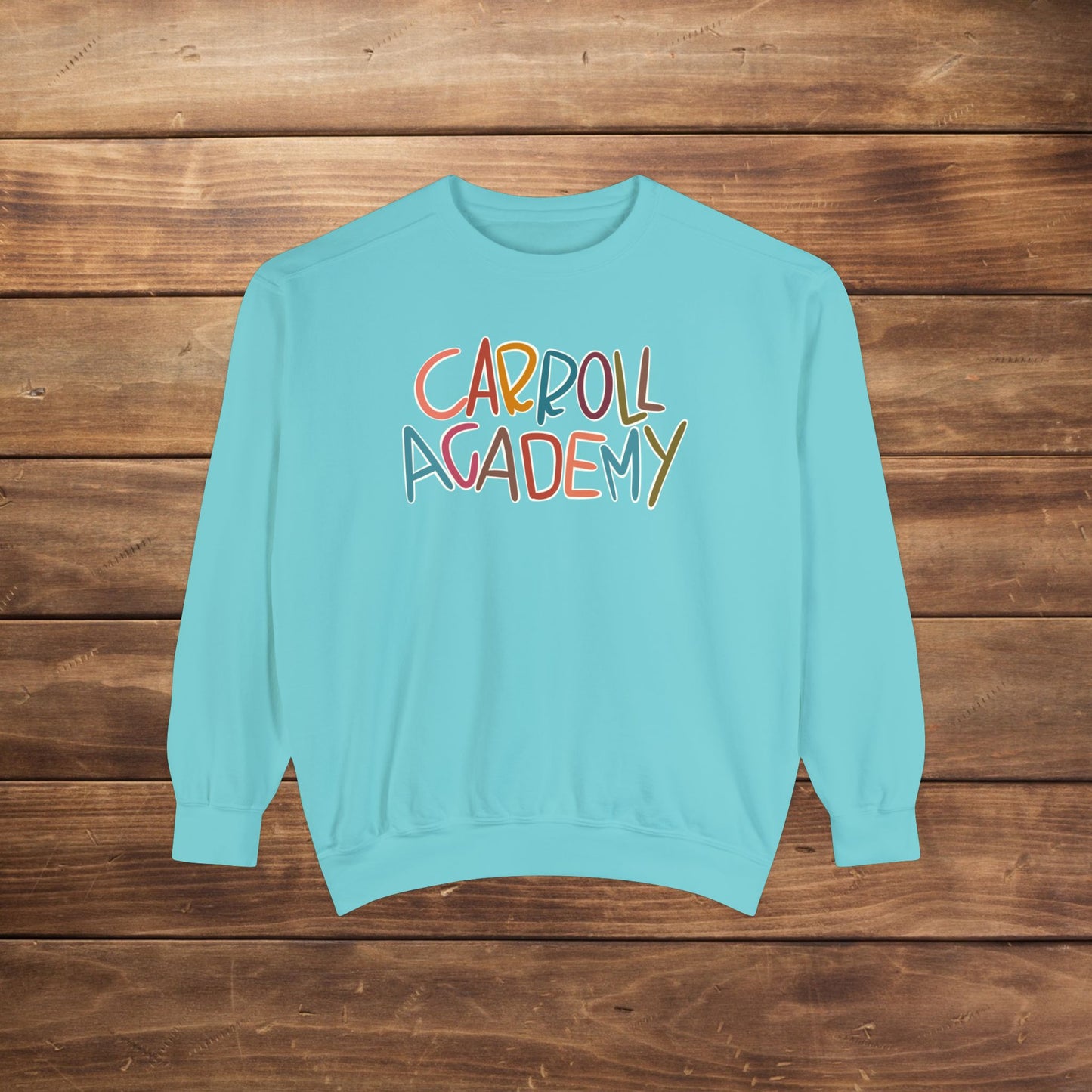 Women's Multi-Colored Carroll Academy Garment-Dyed Sweatshirt
