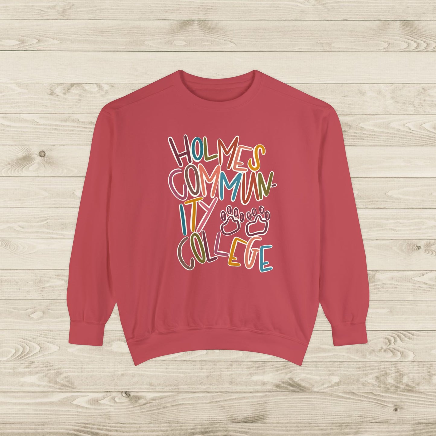 Women's Multi-Colored HCC Elementary Garment-Dyed Sweatshirt
