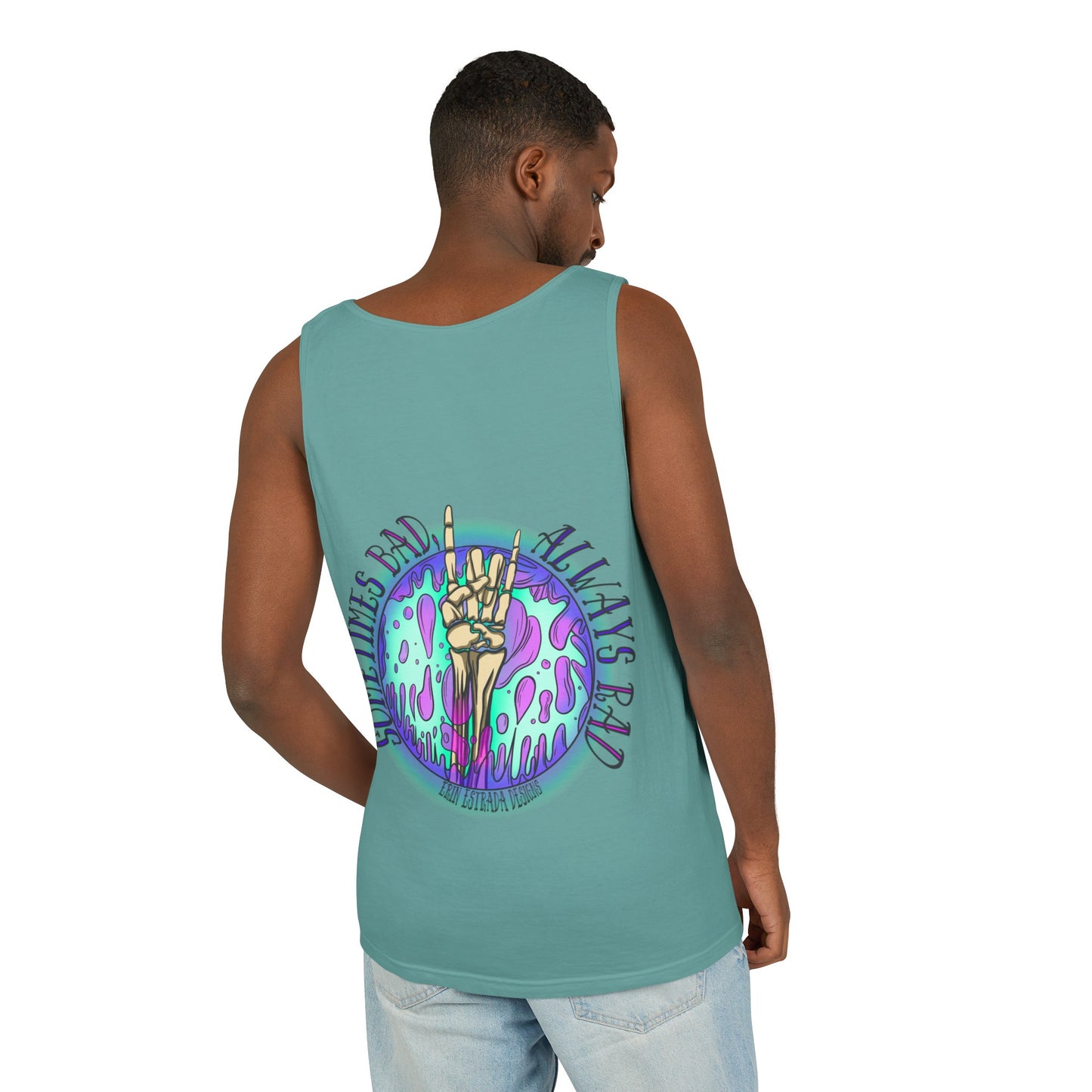 Unisex 'Always Rad' Garment-Dyed Tank Top