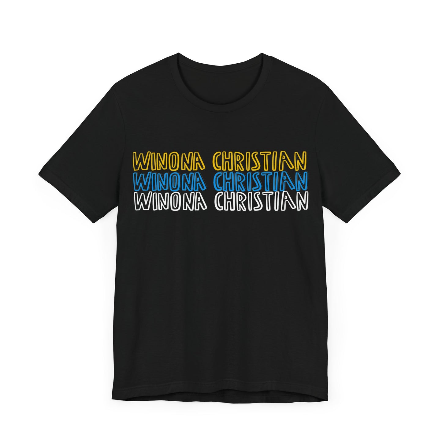 Winona Christian Stars Uni-sex T-Shirt
