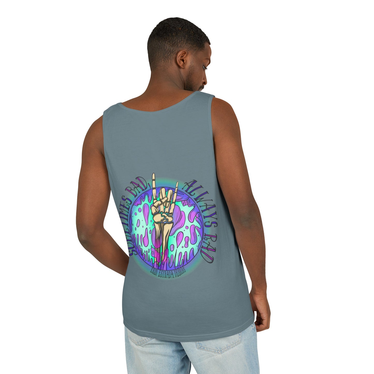 Unisex 'Always Rad' Garment-Dyed Tank Top