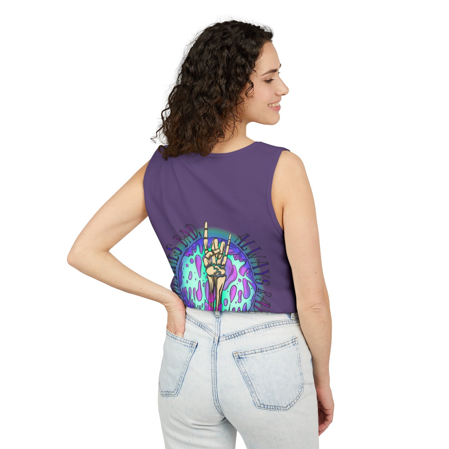 Unisex 'Always Rad' Garment-Dyed Tank Top