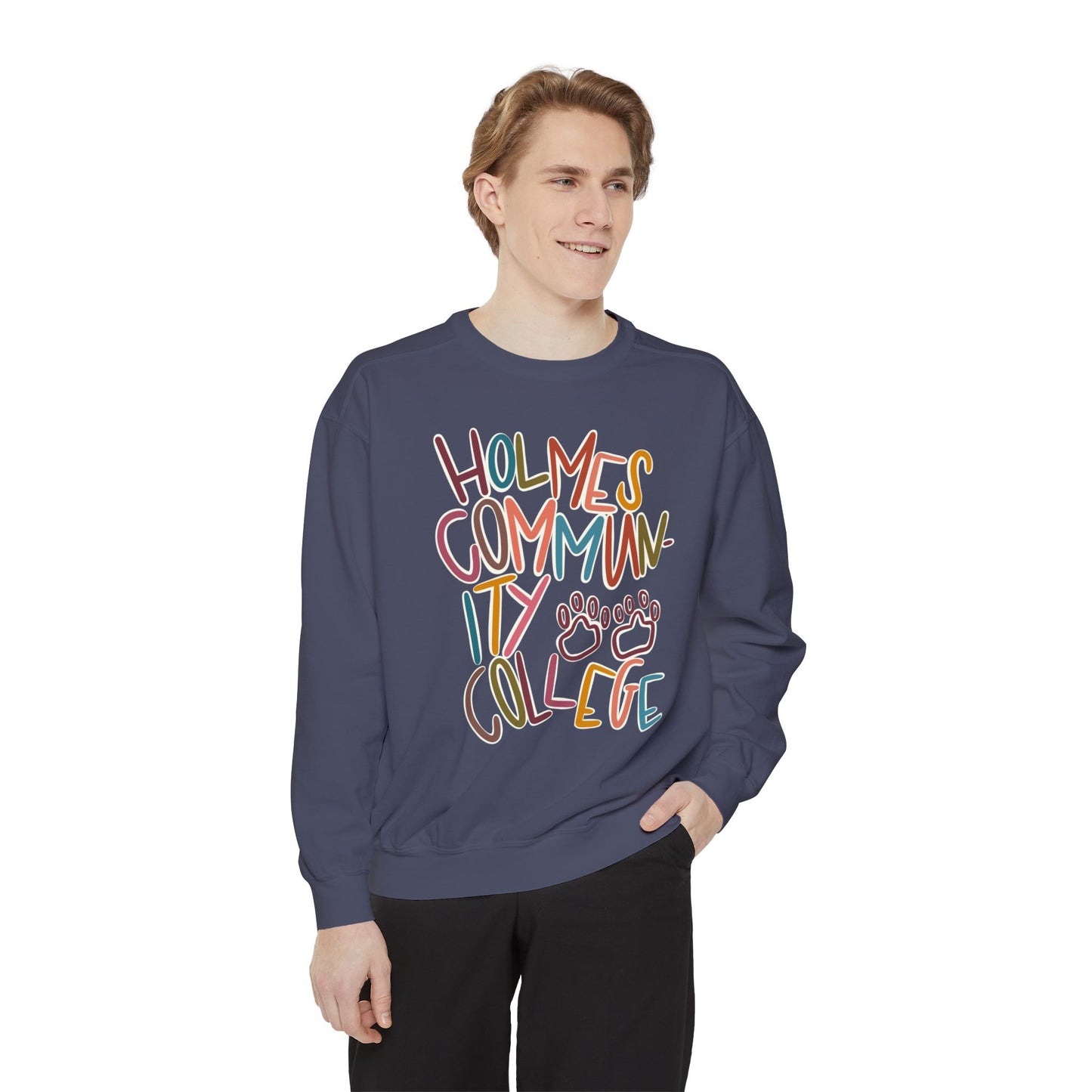 Women's Multi-Colored HCC Elementary Garment-Dyed Sweatshirt