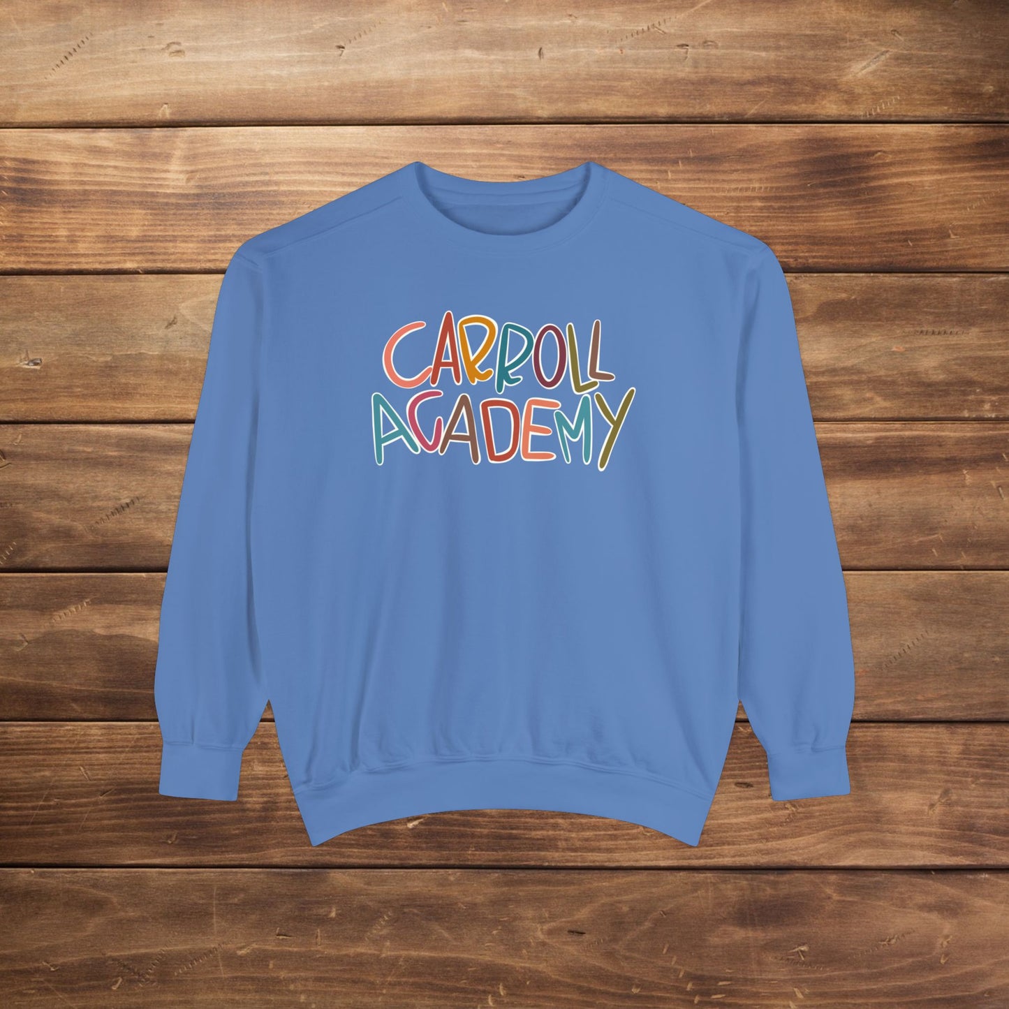 Women's Multi-Colored Carroll Academy Garment-Dyed Sweatshirt