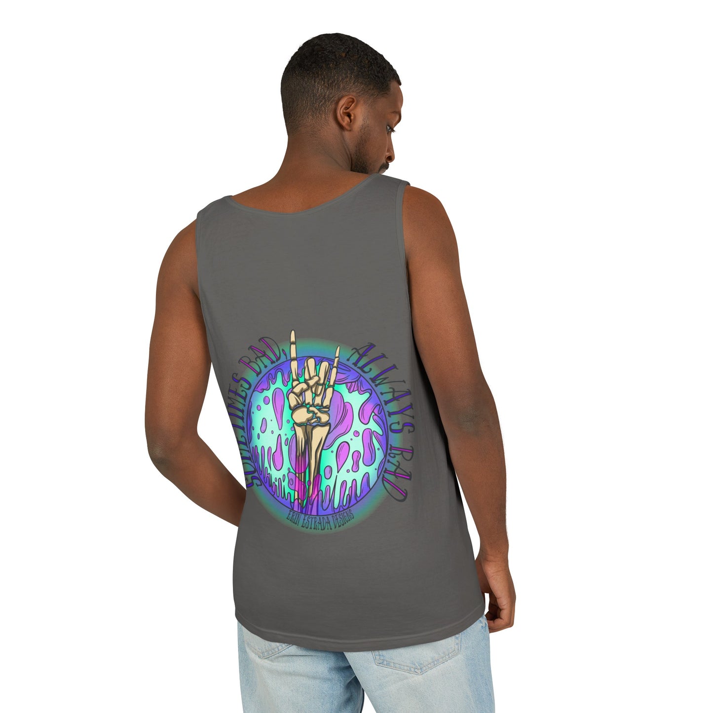 Unisex 'Always Rad' Garment-Dyed Tank Top