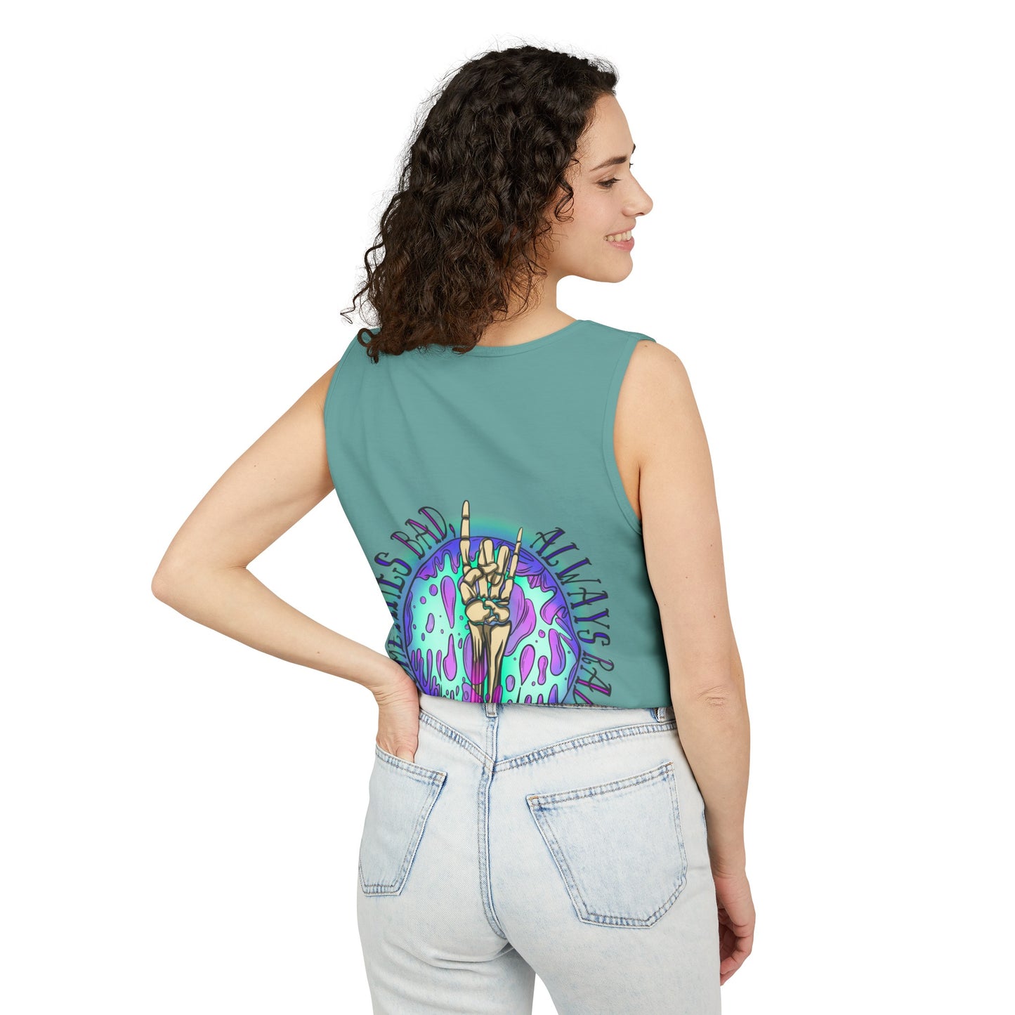 Unisex 'Always Rad' Garment-Dyed Tank Top