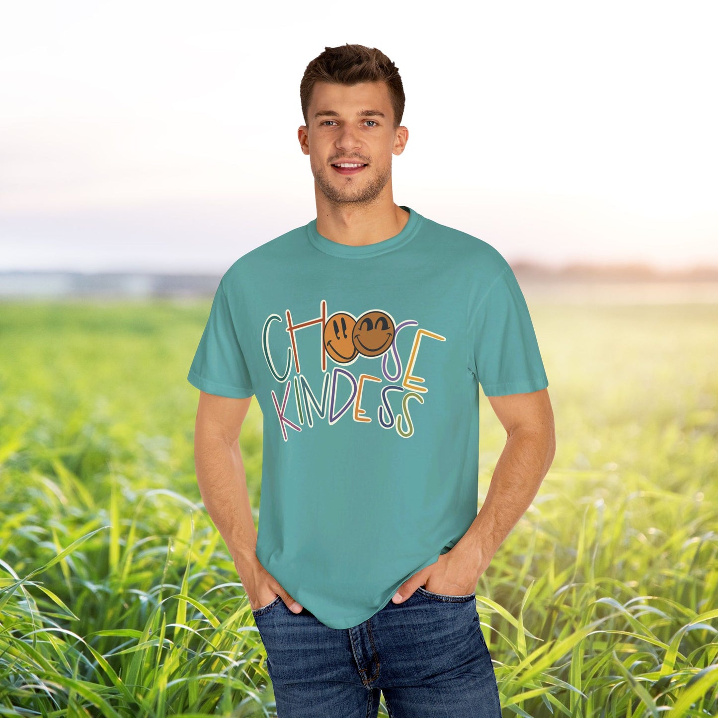 Unisex Choose Kindness Smiley T-shirt