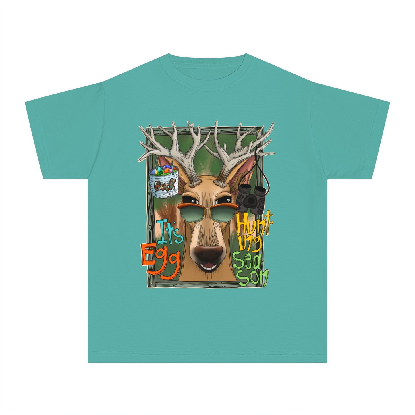 Easter 'Egg Hunting Season' Graphic T-shirt - Youth Boys