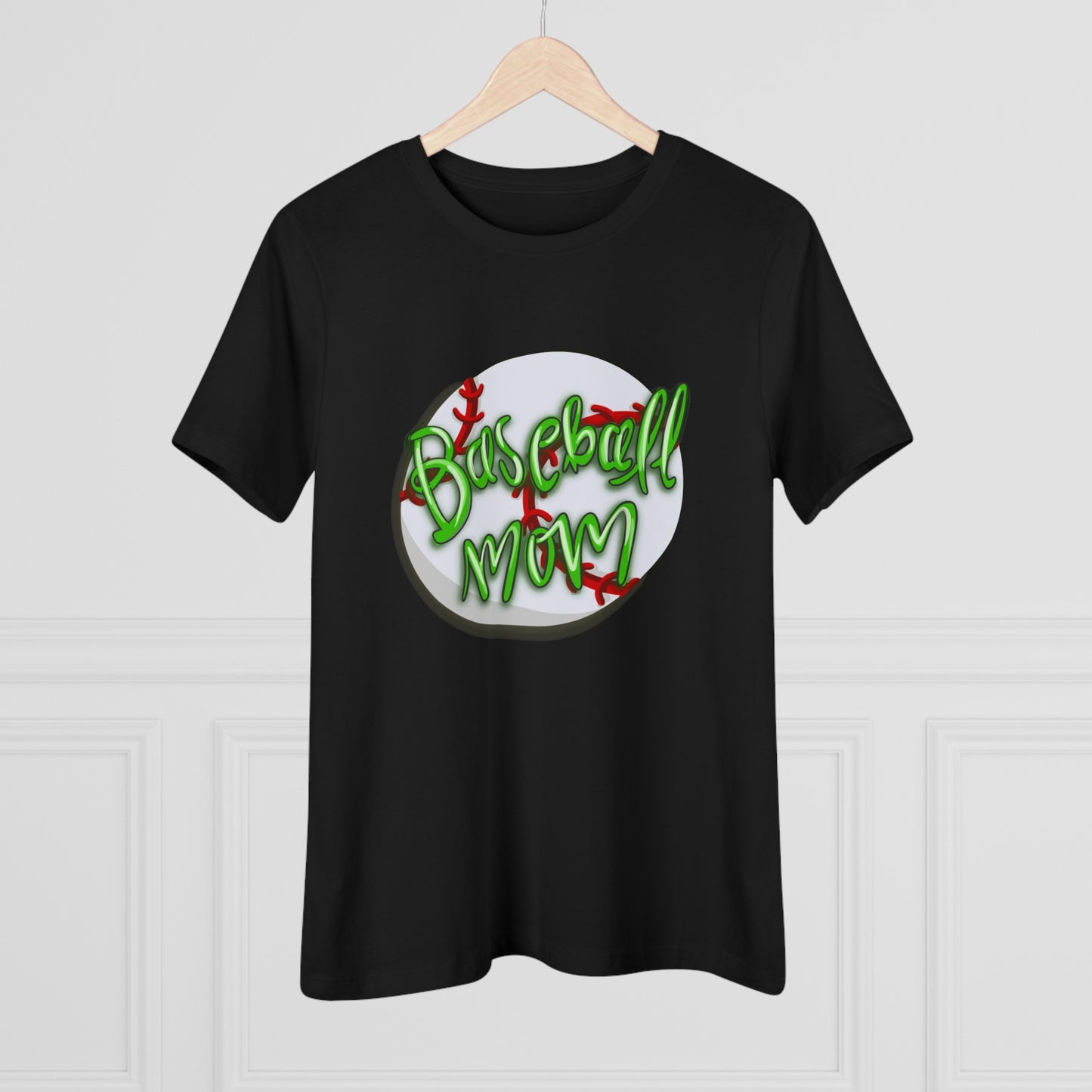 Baseball Mom Cotton T-Shirt