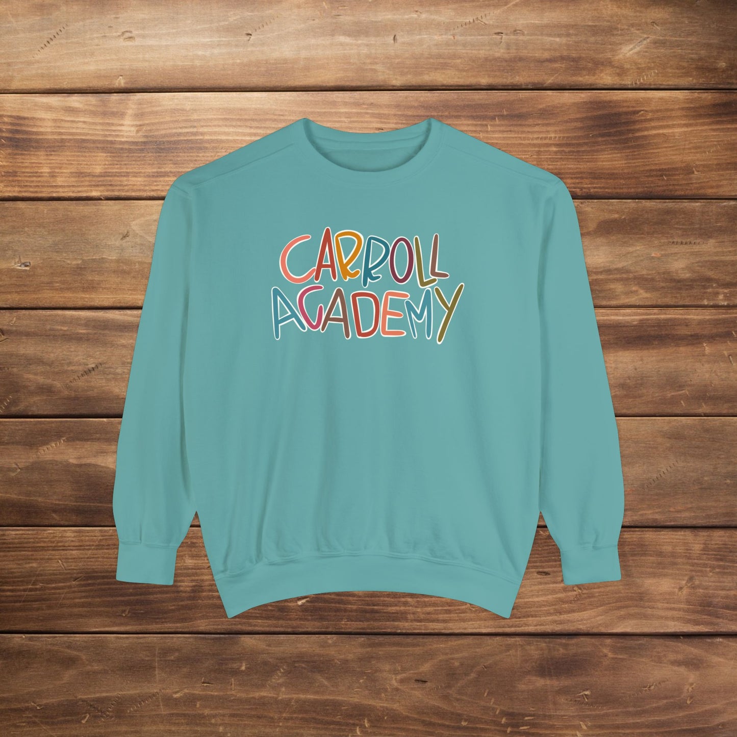 Women's Multi-Colored Carroll Academy Garment-Dyed Sweatshirt