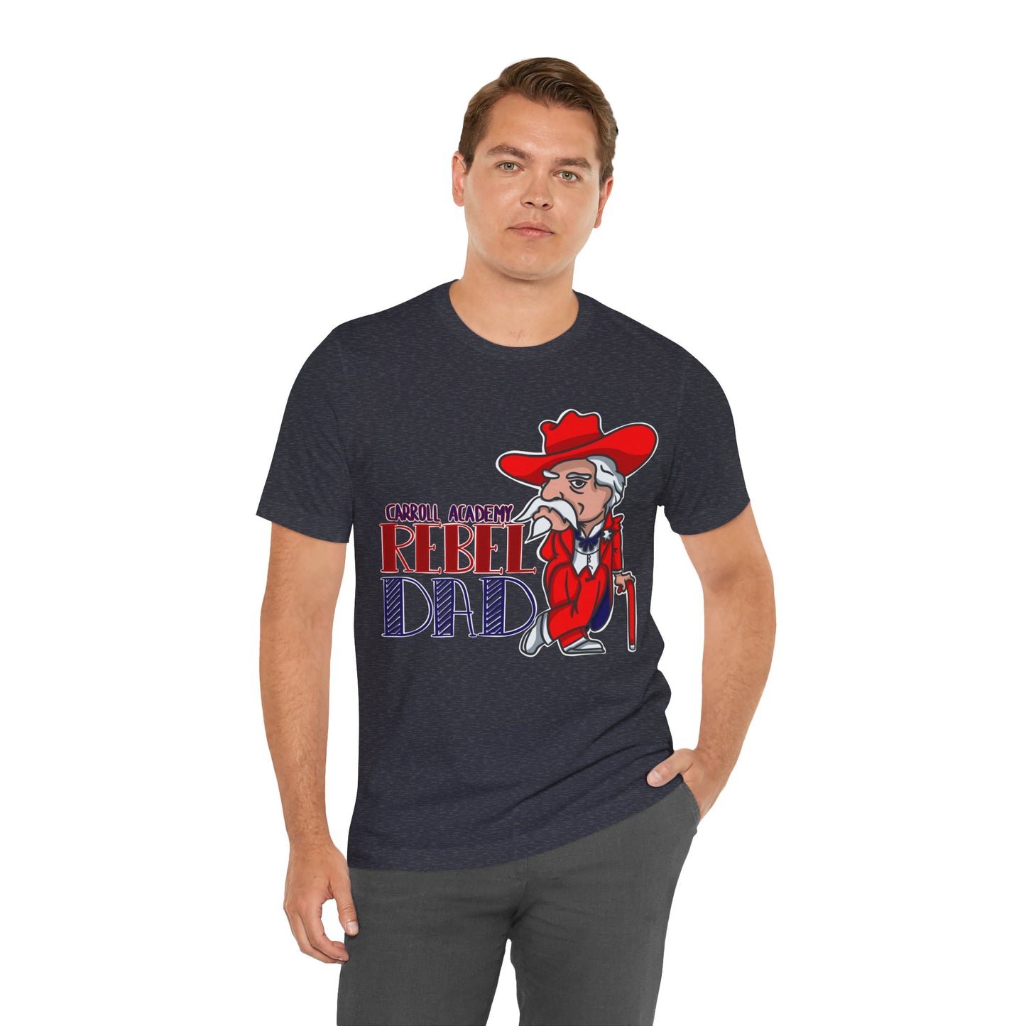 Colonel Reb Rebel Dad T-Shirt