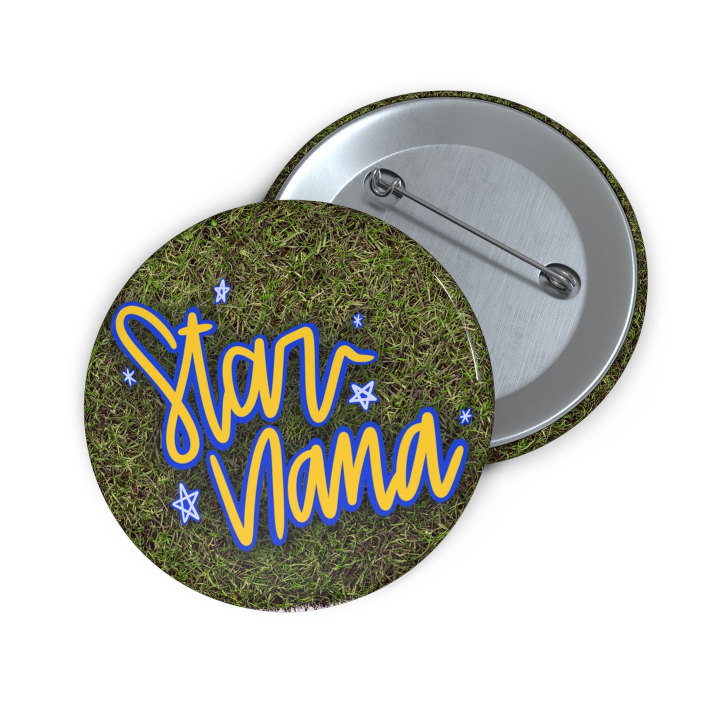 Star Nana Pin Buttons