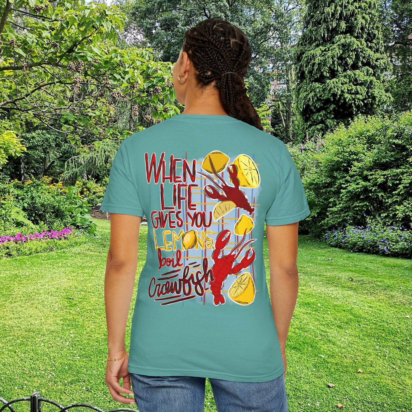 Unisex 'When Life Gives You Lemons, Boil Crawfish' T-Shirt