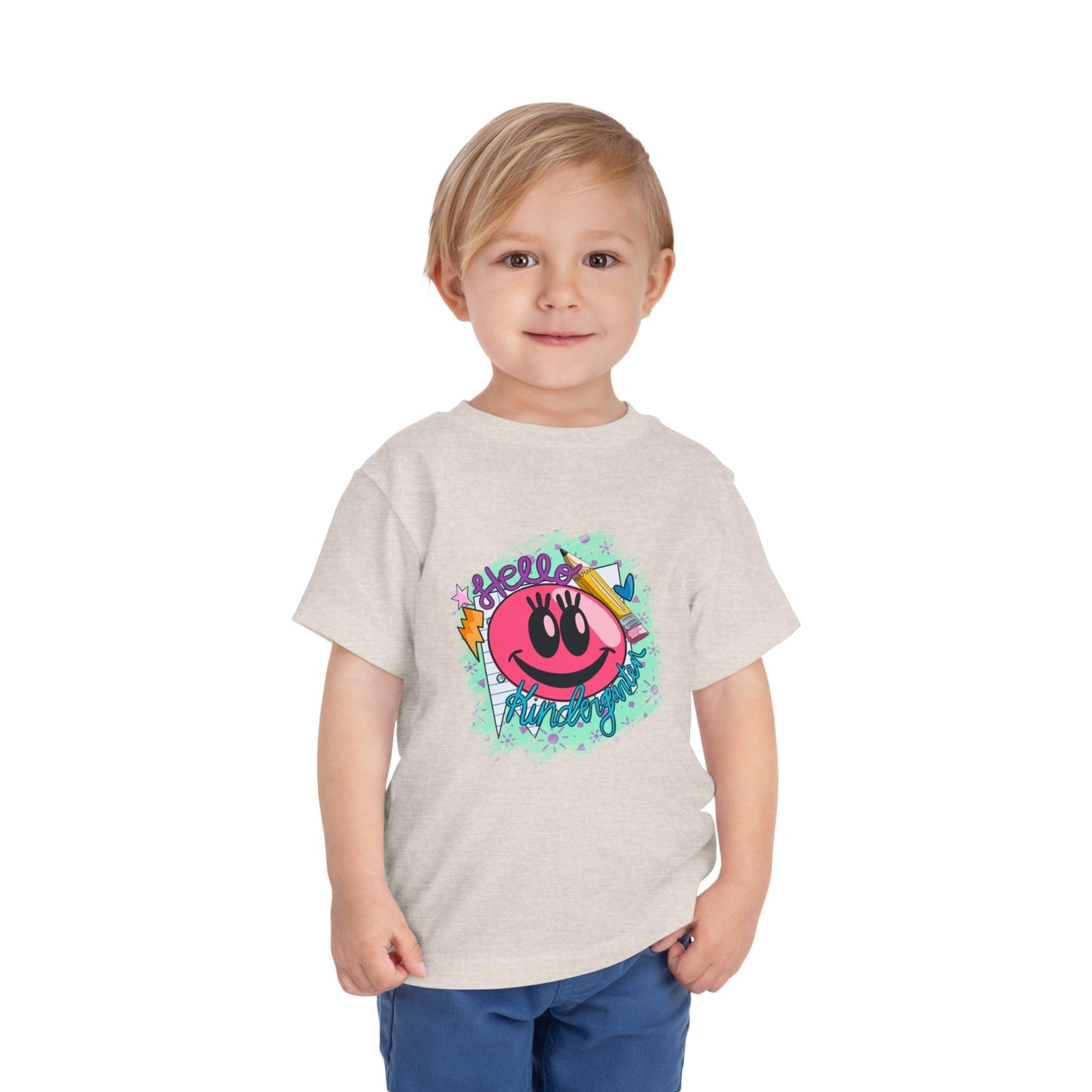 Hello Preschool and Hello Kindergarten Toddler T-Shirts
