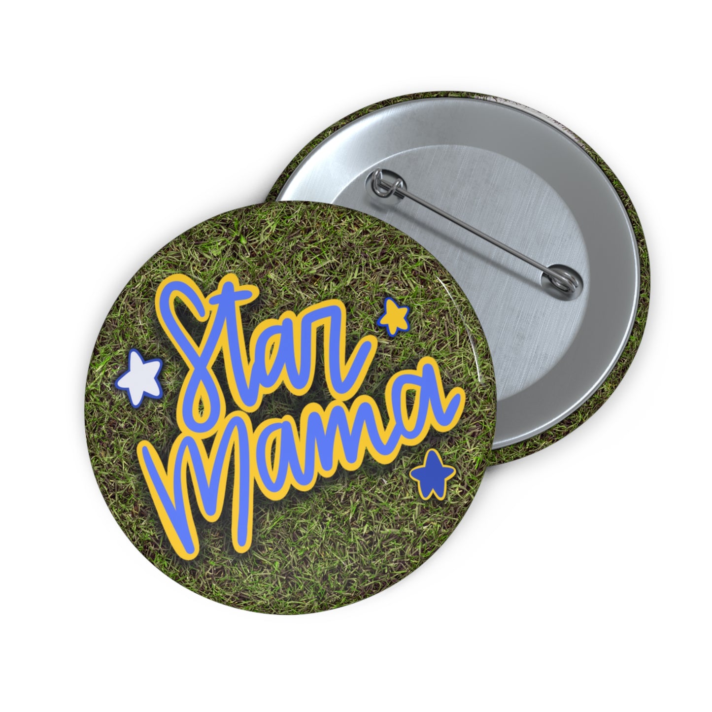 Star Mama Pin Buttons