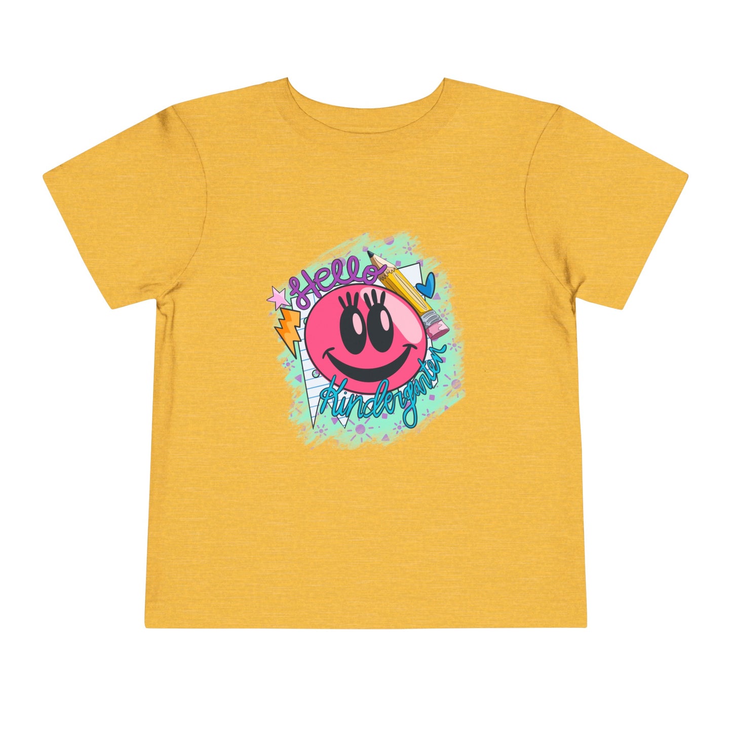 Hello Preschool and Hello Kindergarten Toddler T-Shirts