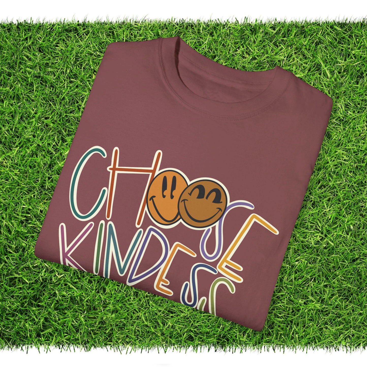 Unisex Choose Kindness Smiley T-shirt