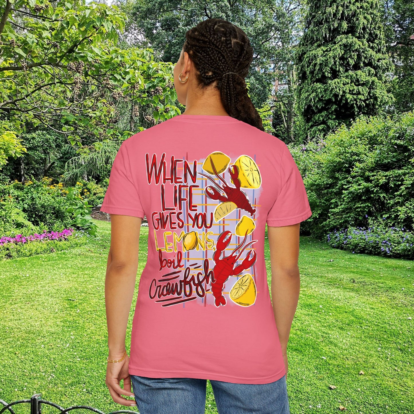 Unisex 'When Life Gives You Lemons, Boil Crawfish' T-Shirt