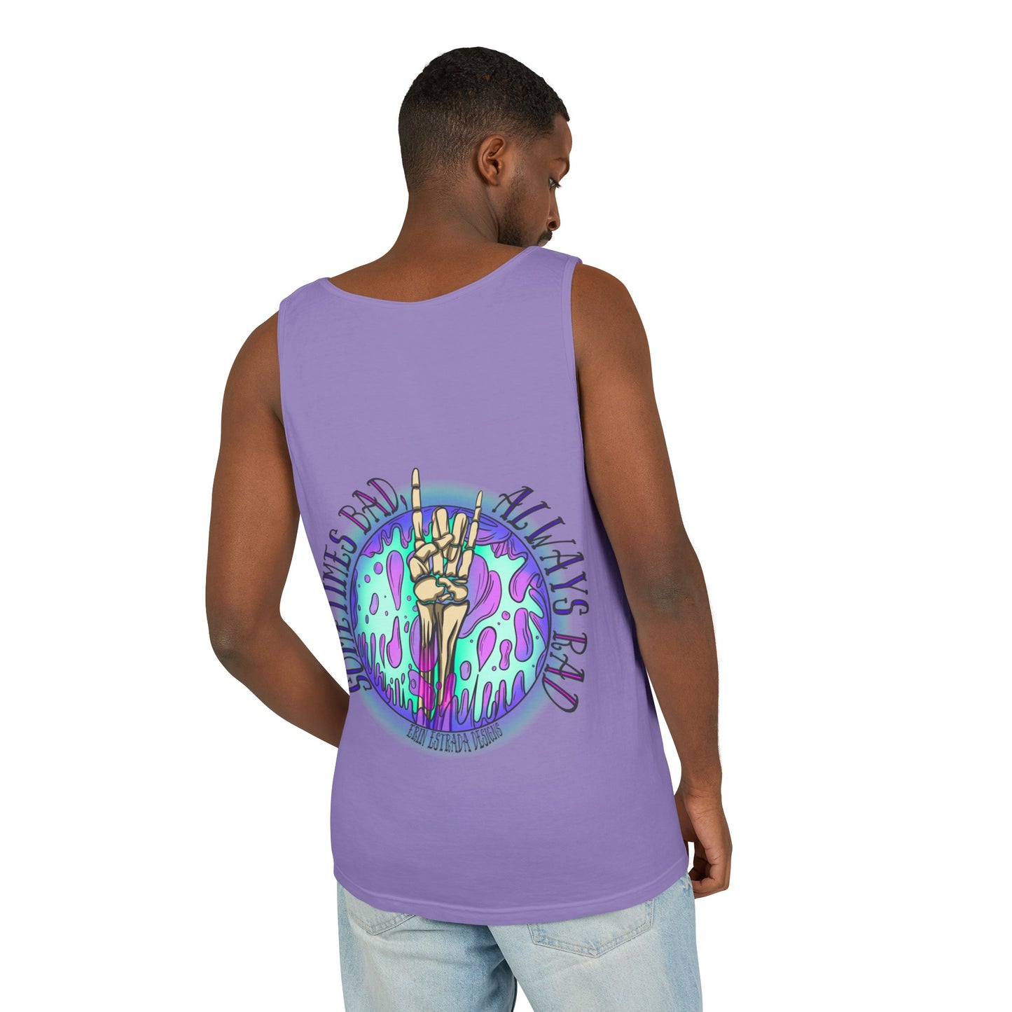 Unisex 'Always Rad' Garment-Dyed Tank Top