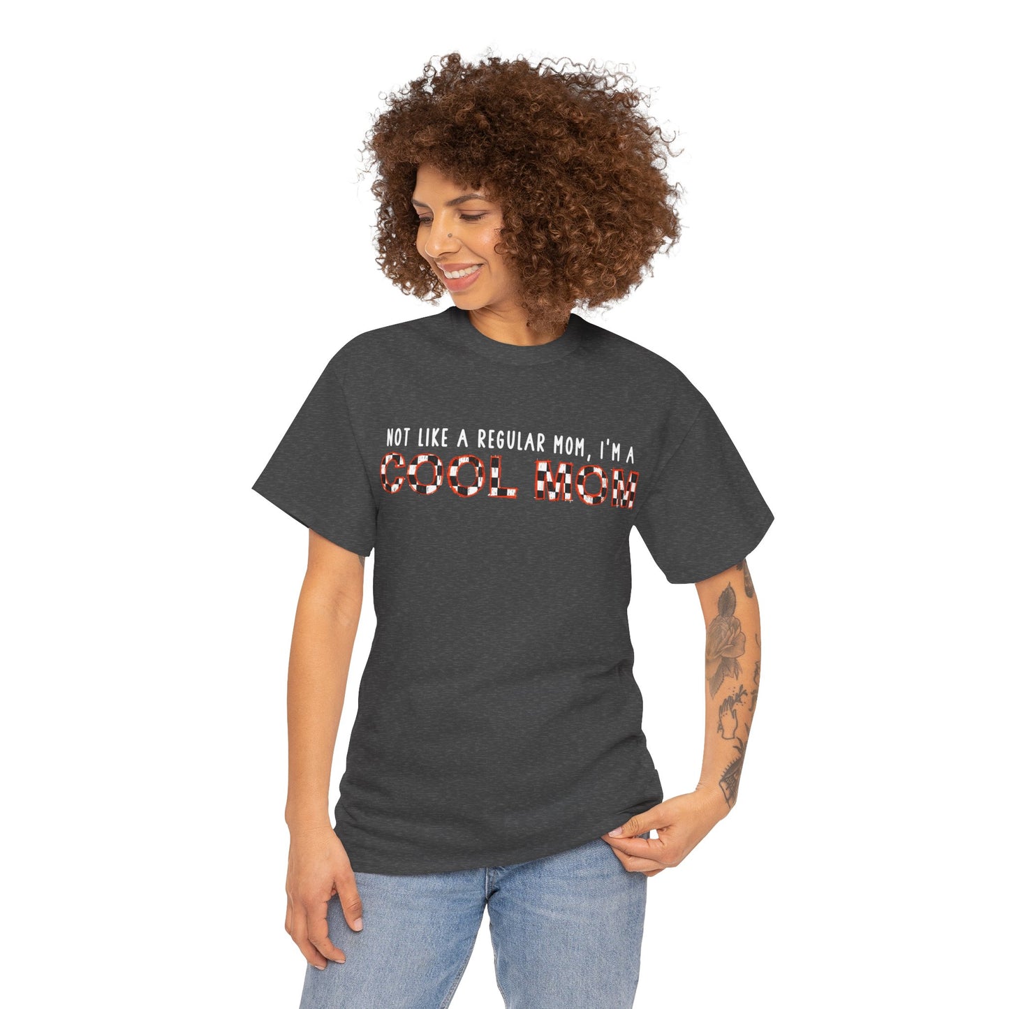 Not a Regular Mom Heavy Cotton T-Shirt