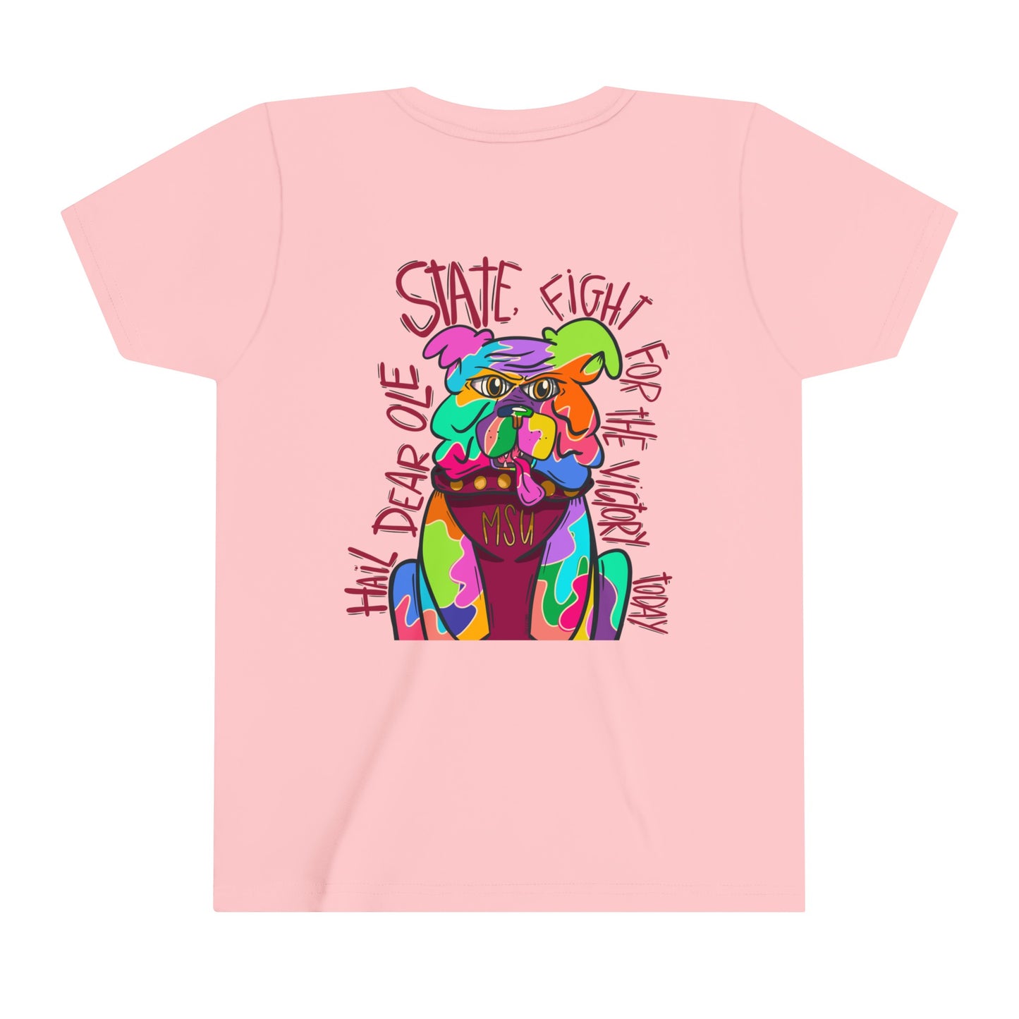 Youth MSU ColorSplash Bully T-Shirt