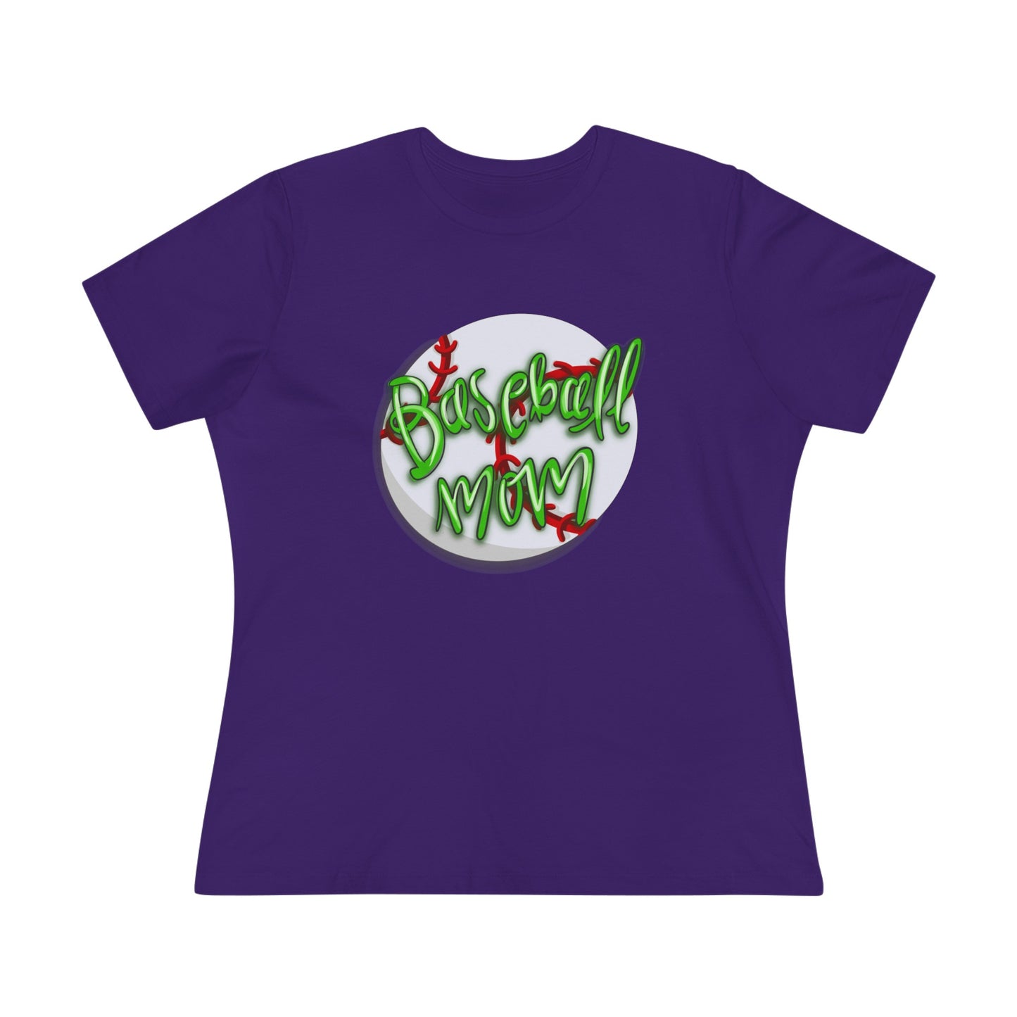 Baseball Mom Cotton T-Shirt