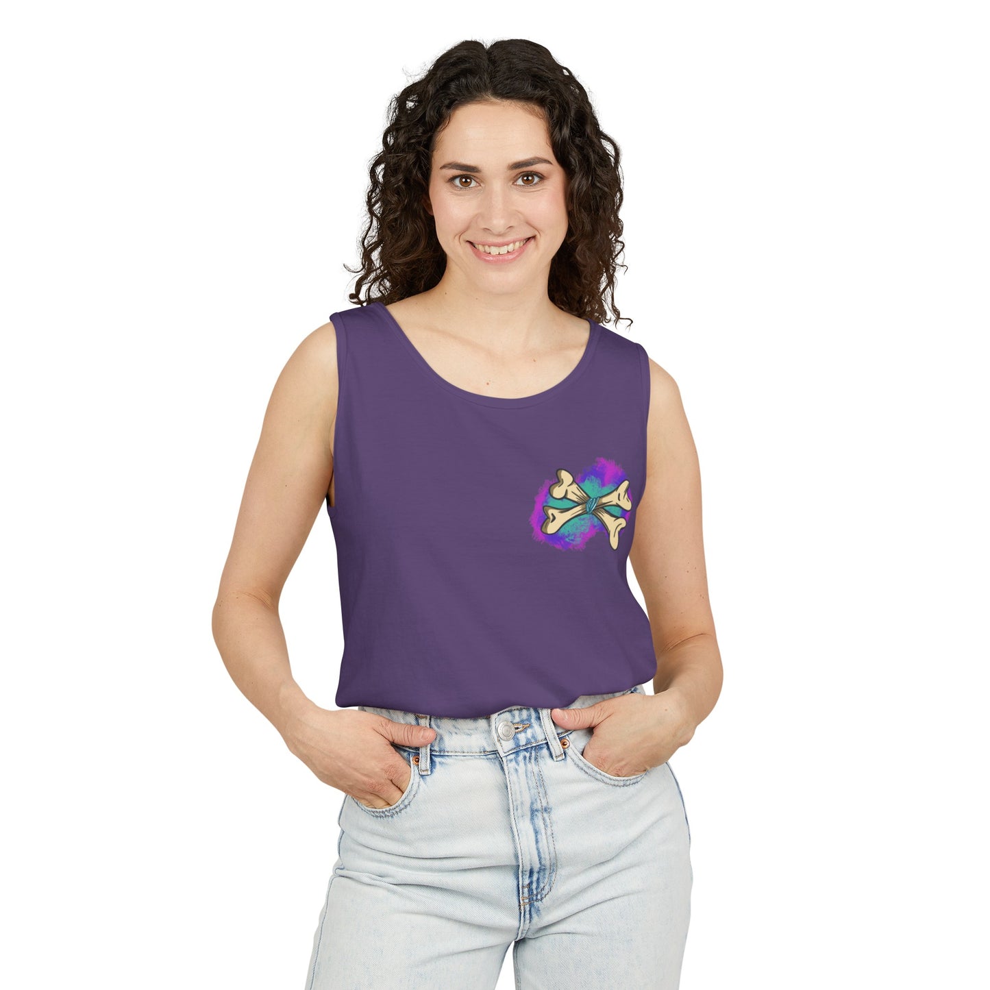 Unisex 'Always Rad' Garment-Dyed Tank Top