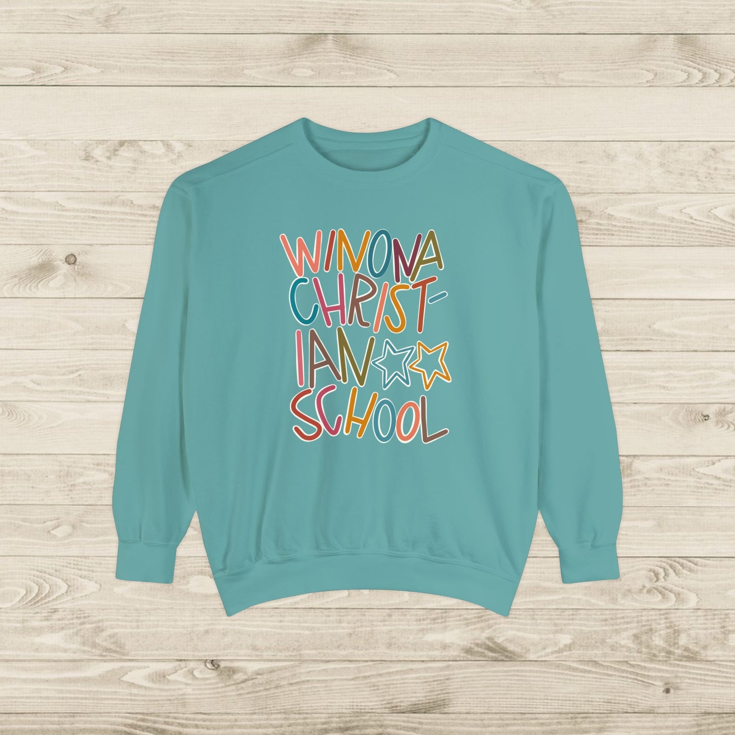 Women's Multi-Colored WCS Garment-Dyed Sweatshirt