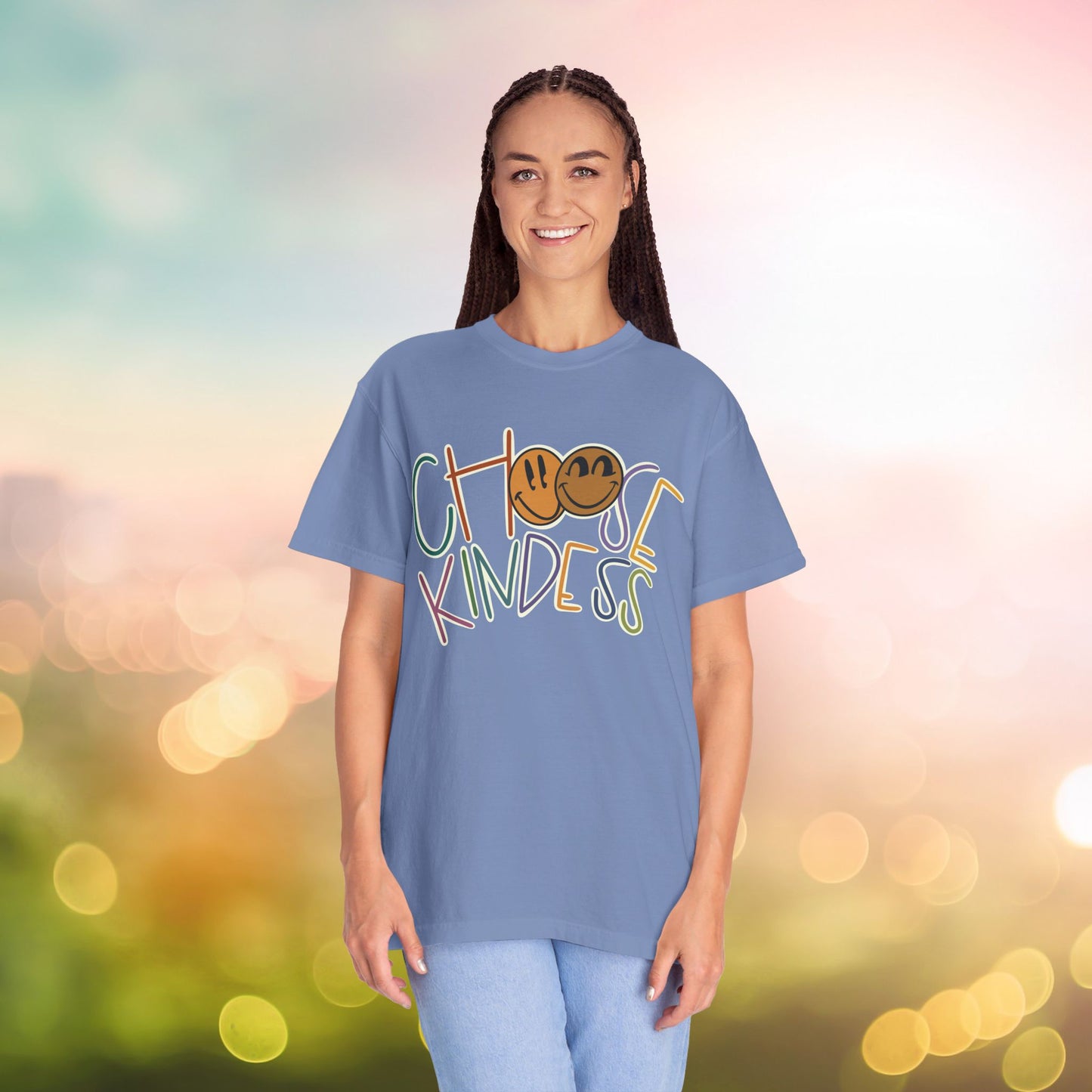 Unisex Choose Kindness Smiley T-shirt
