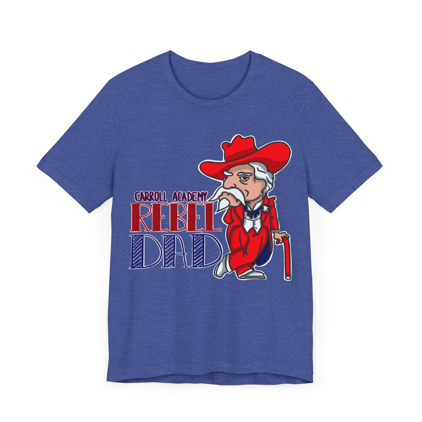 Colonel Reb Rebel Dad T-Shirt