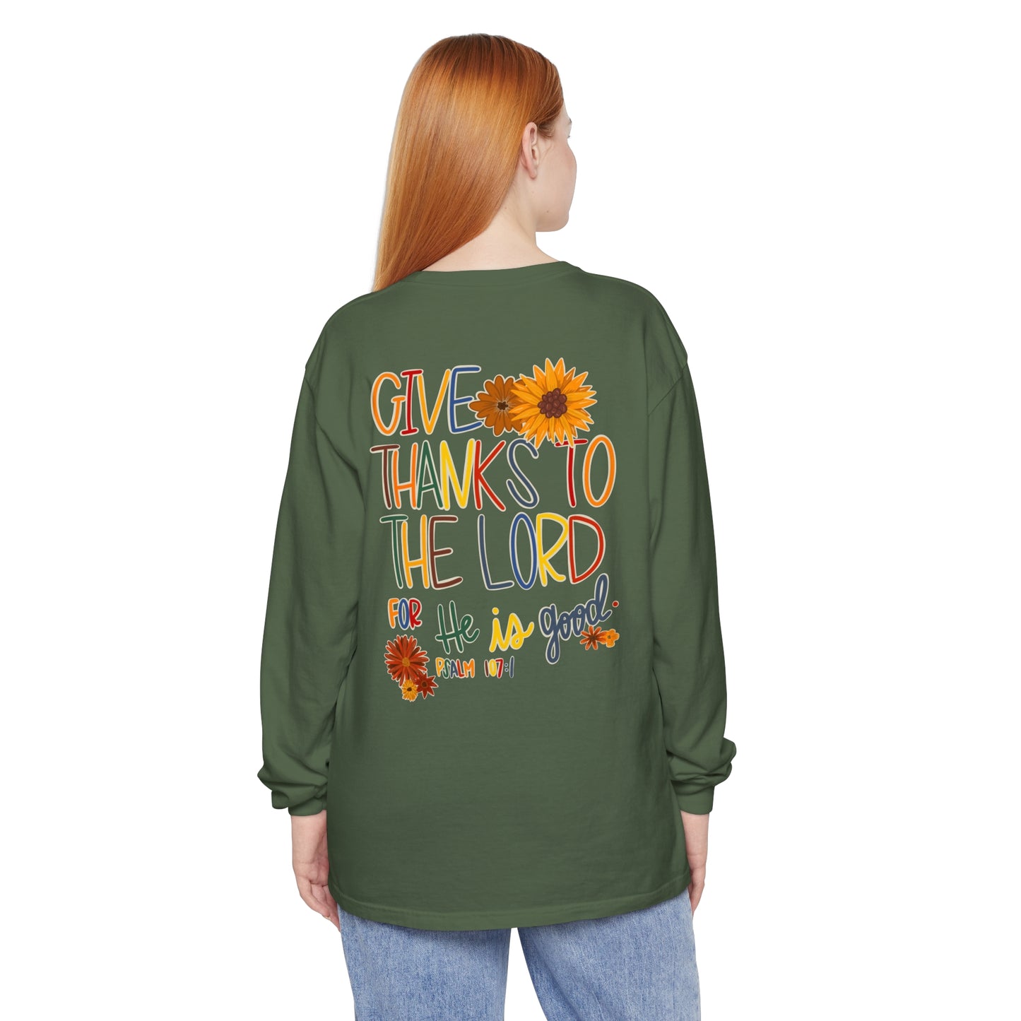 'The Lord is good' Long Sleeve T-Shirt