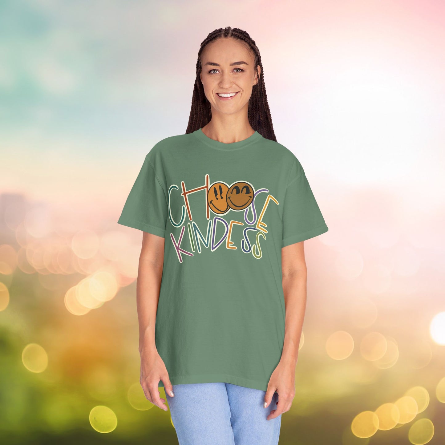 Unisex Choose Kindness Smiley T-shirt