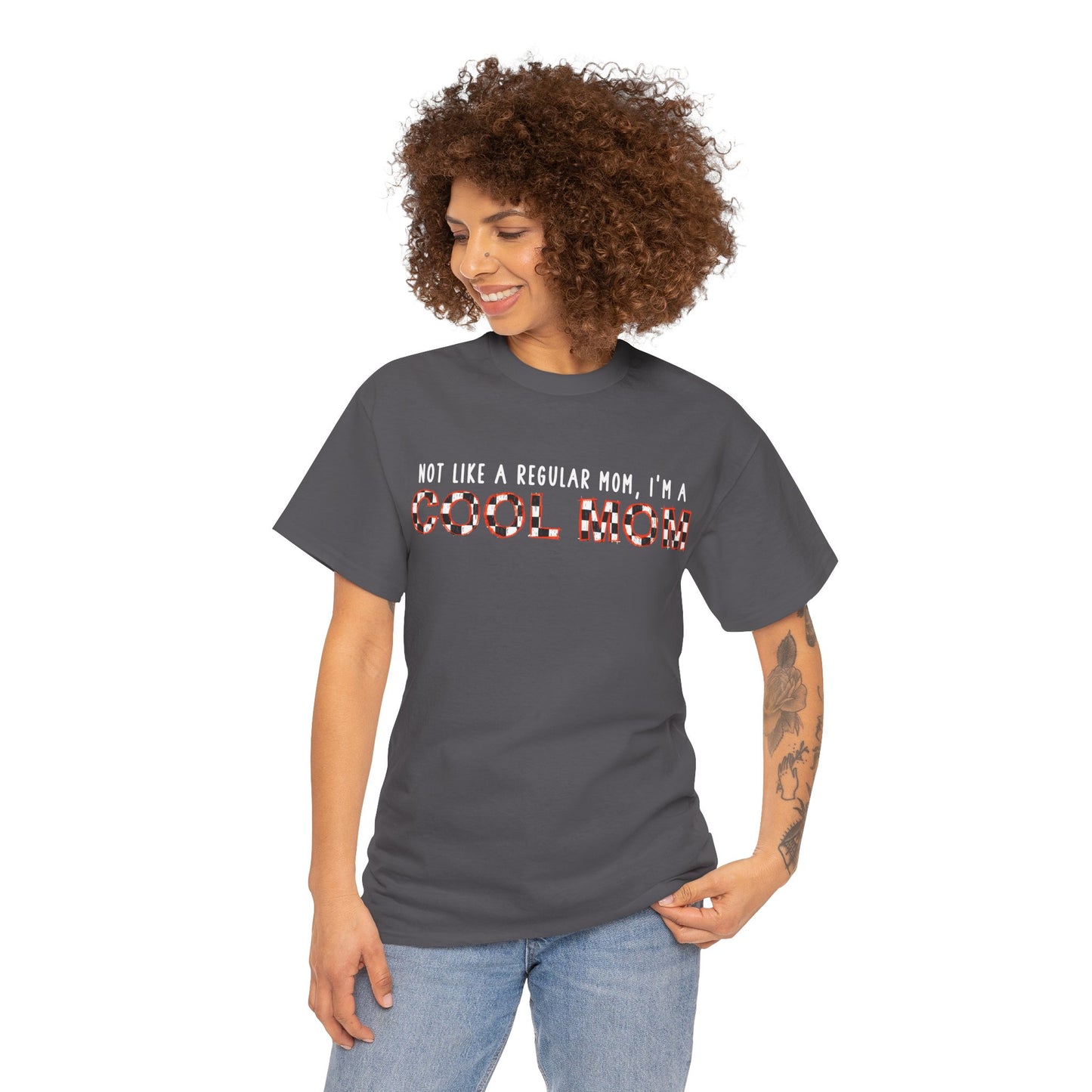 Not a Regular Mom Heavy Cotton T-Shirt