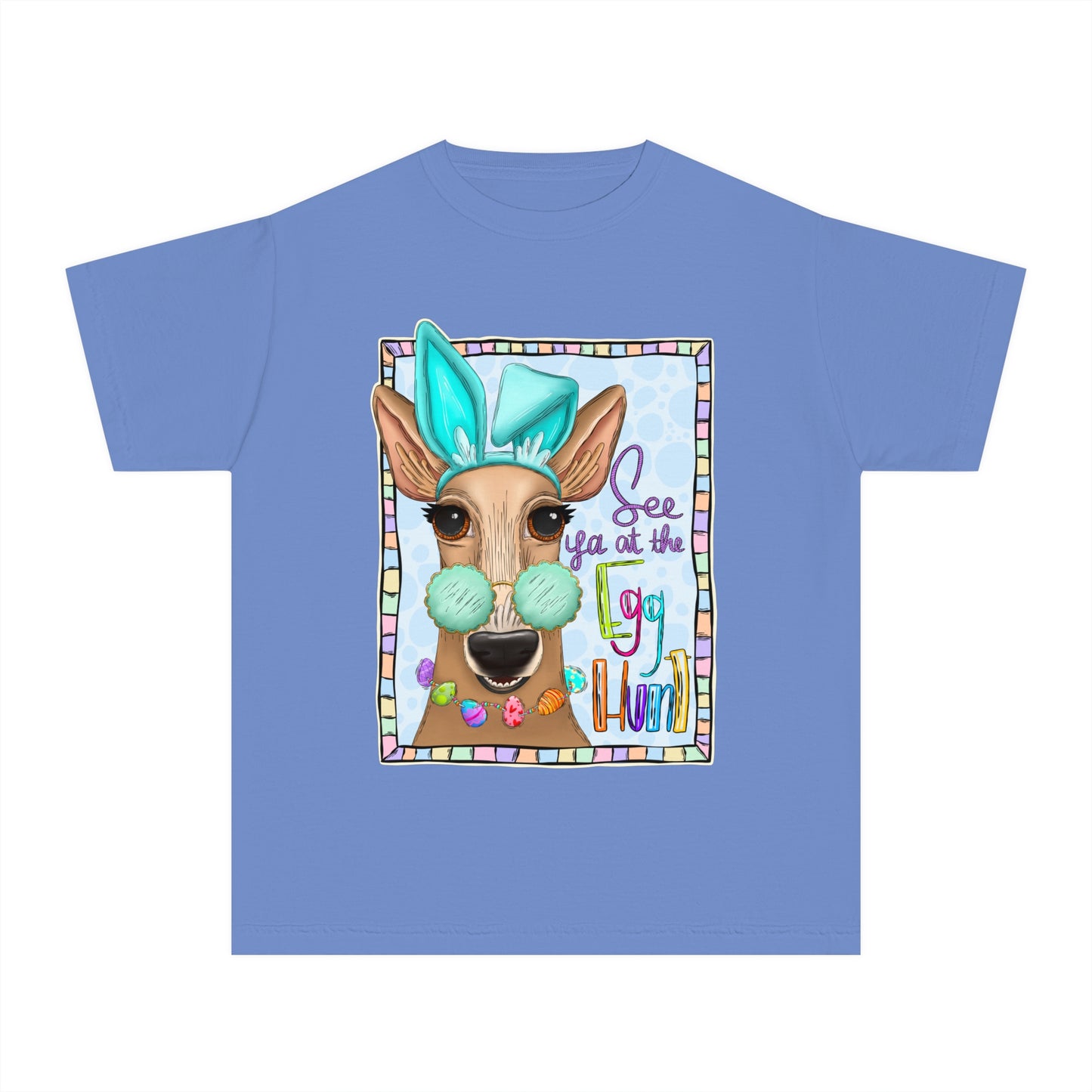 'See ya at the Egg Hunt' Easter T-shirt - Youth Girls