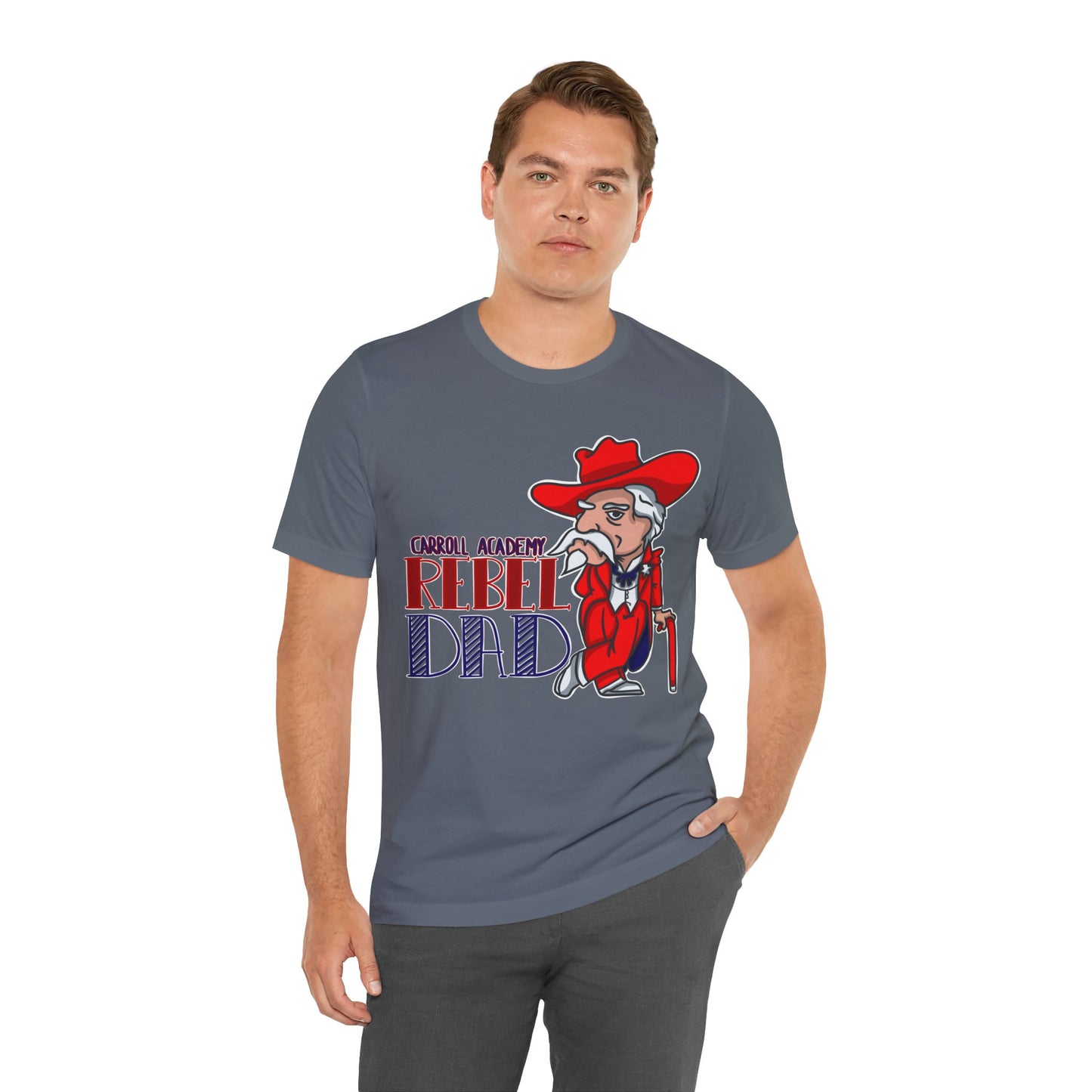 Colonel Reb Rebel Dad T-Shirt