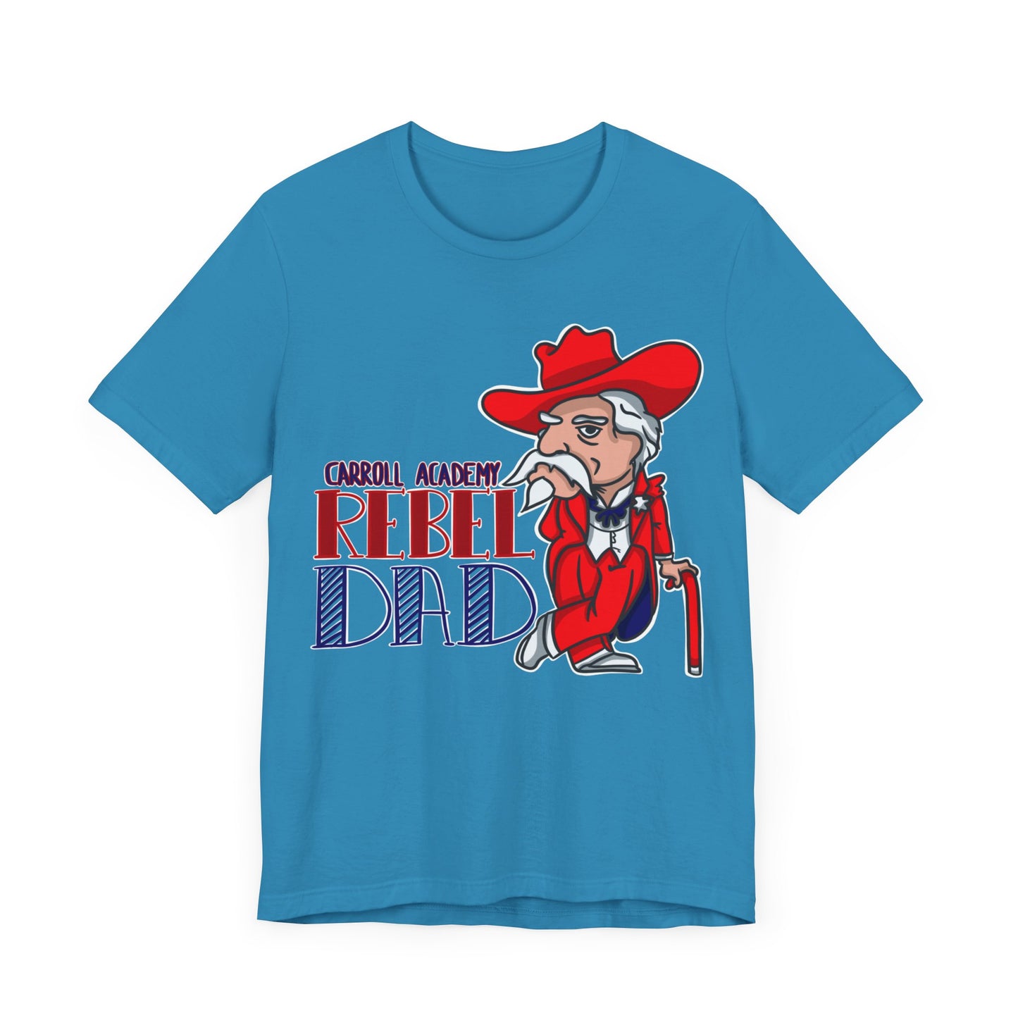 Colonel Reb Rebel Dad T-Shirt