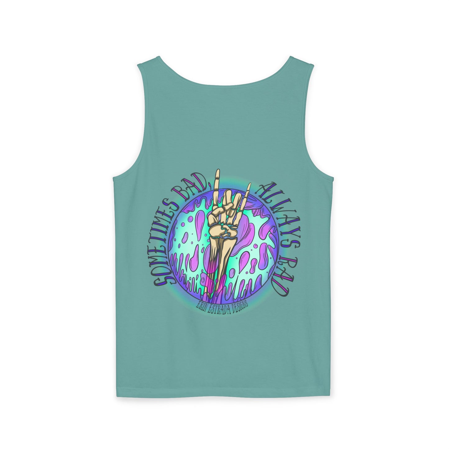 Unisex 'Always Rad' Garment-Dyed Tank Top