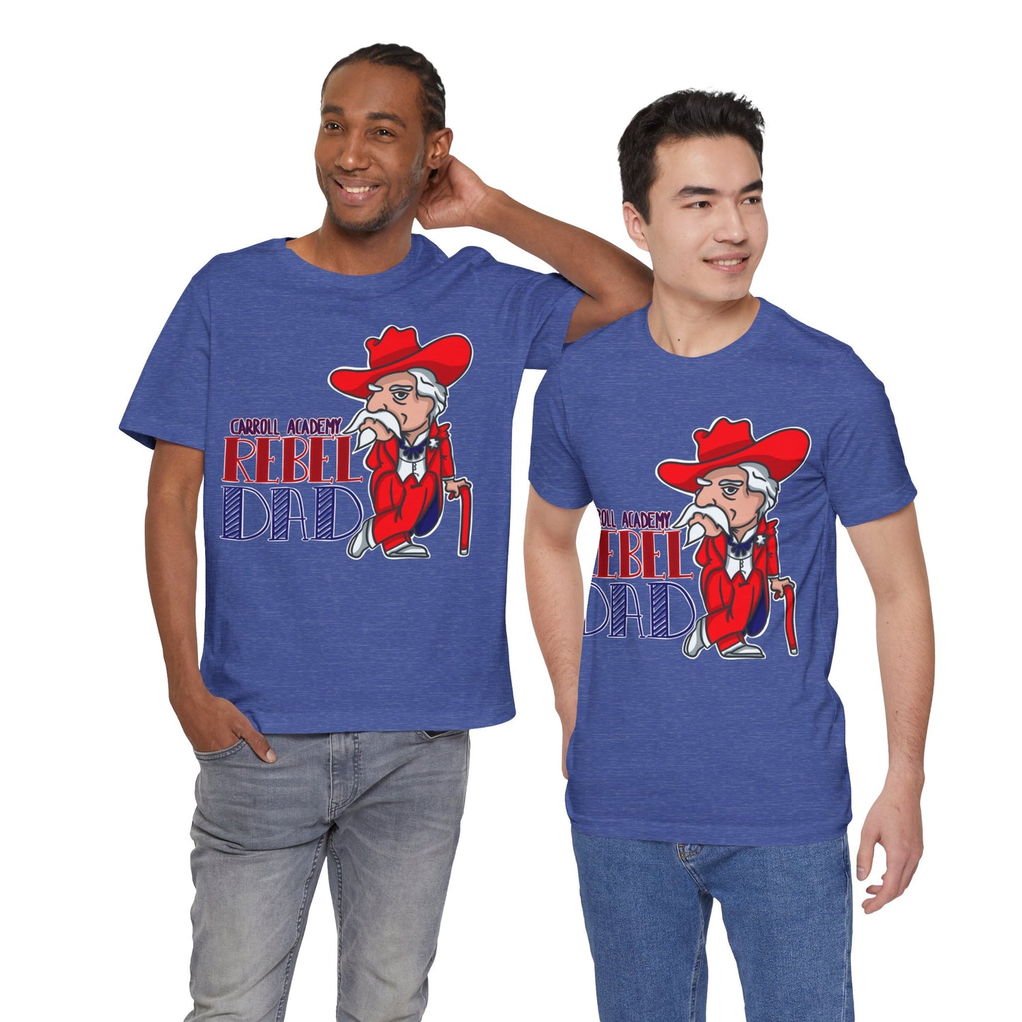 Colonel Reb Rebel Dad T-Shirt