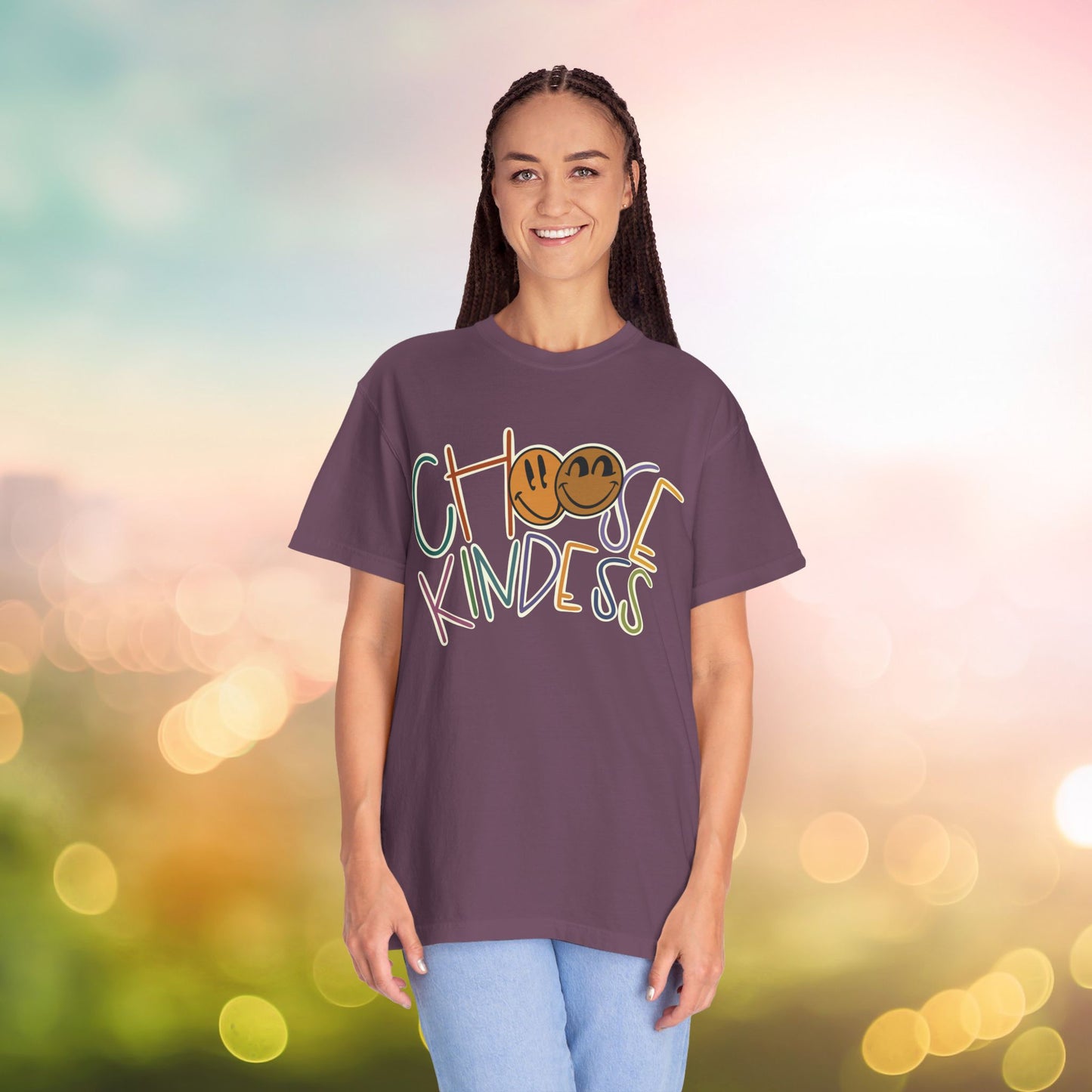 Unisex Choose Kindness Smiley T-shirt