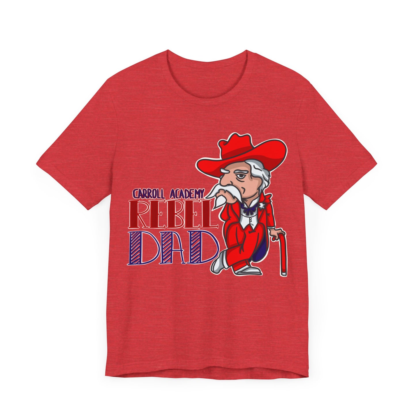Colonel Reb Rebel Dad T-Shirt