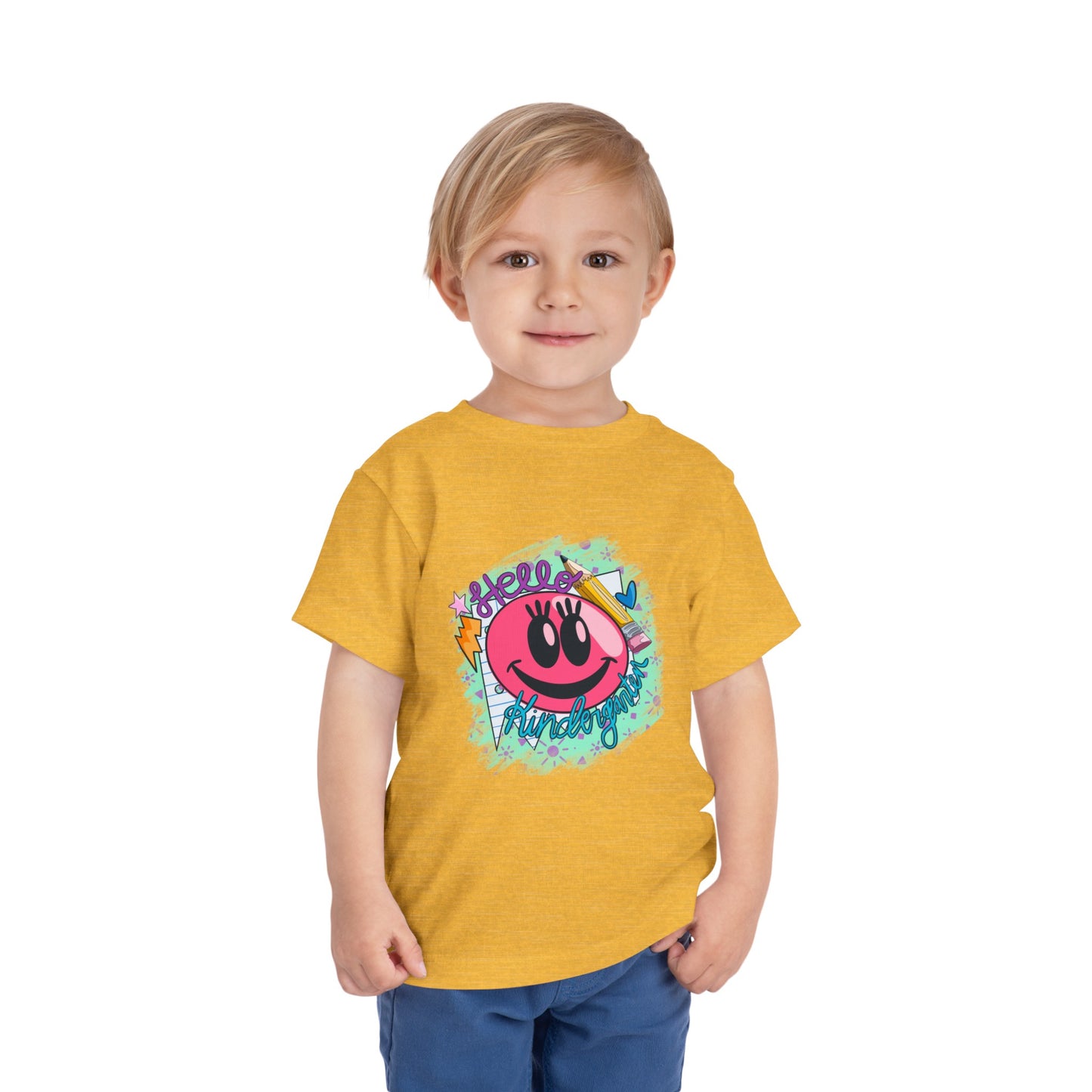 Hello Preschool and Hello Kindergarten Toddler T-Shirts