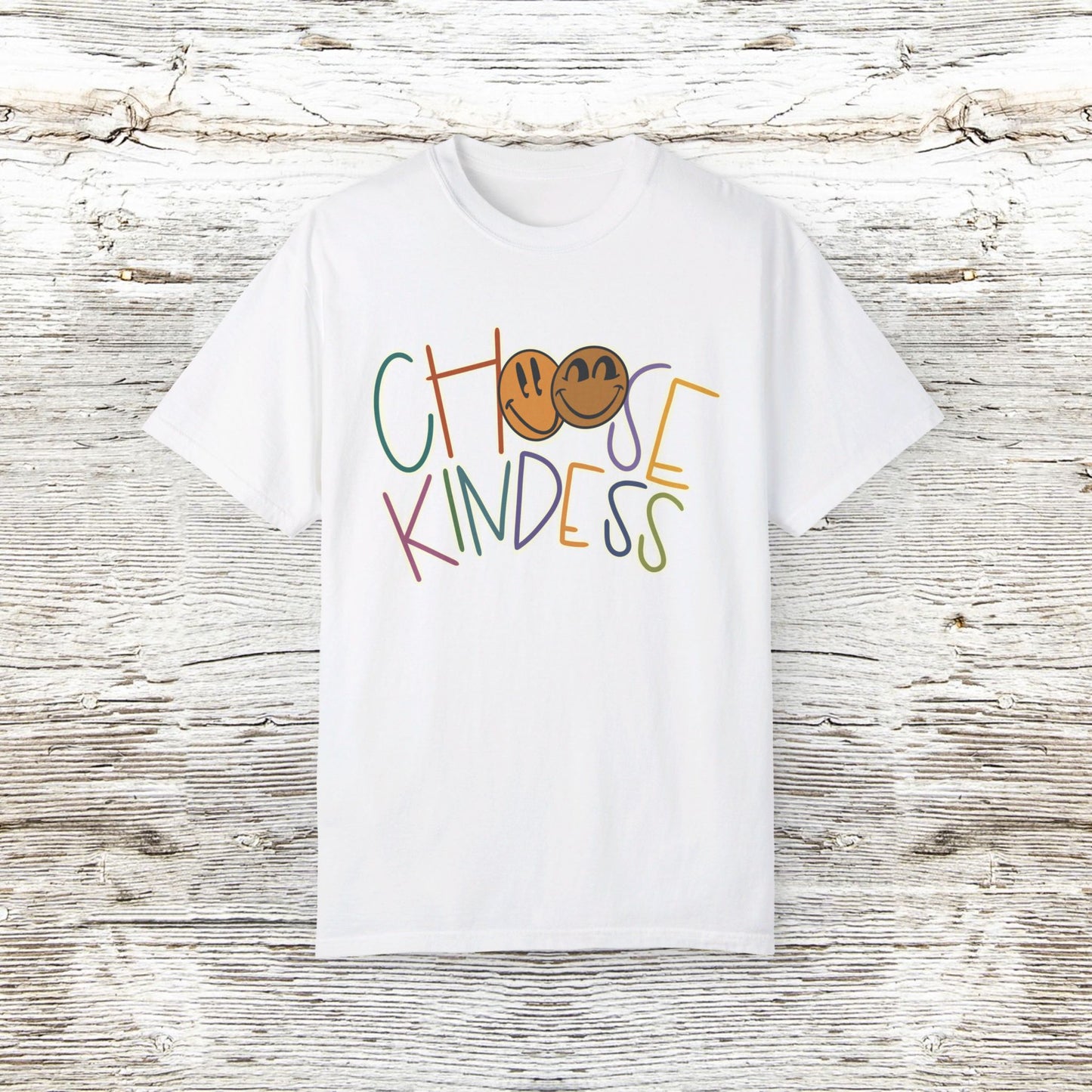 Unisex Choose Kindness Smiley T-shirt