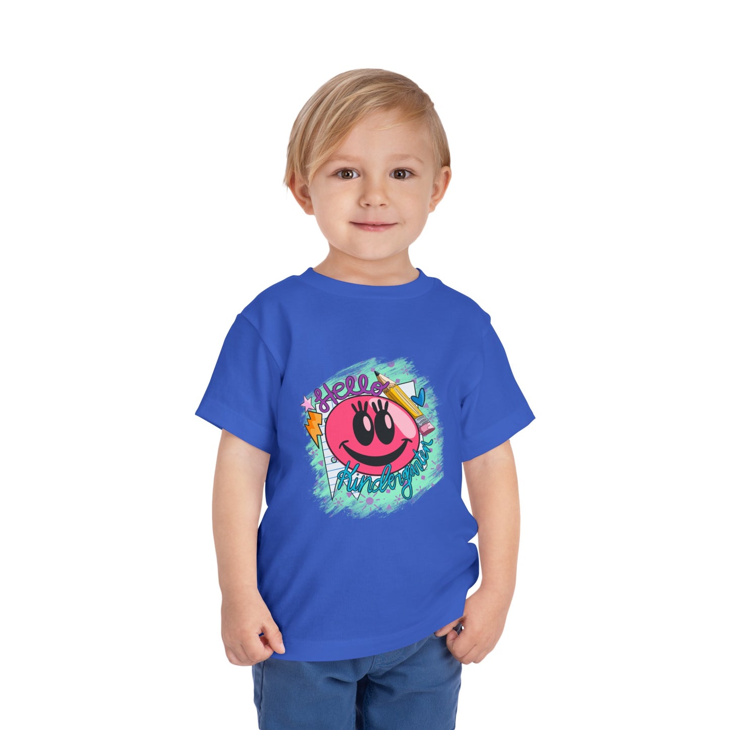 Hello Preschool and Hello Kindergarten Toddler T-Shirts