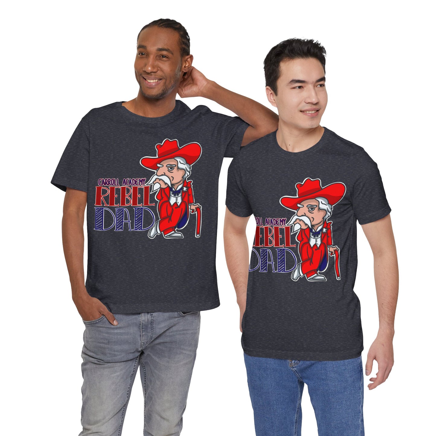 Colonel Reb Rebel Dad T-Shirt