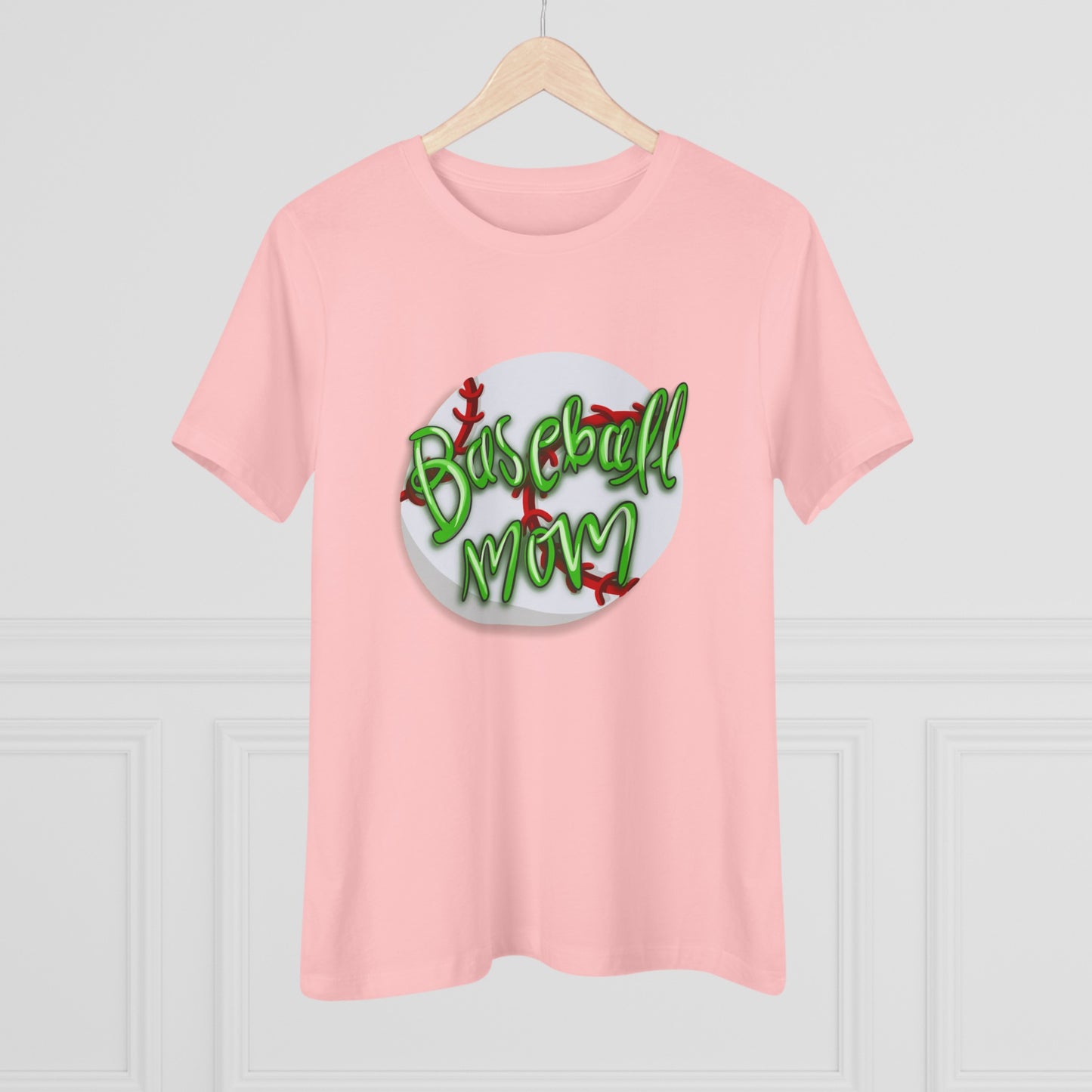 Baseball Mom Cotton T-Shirt