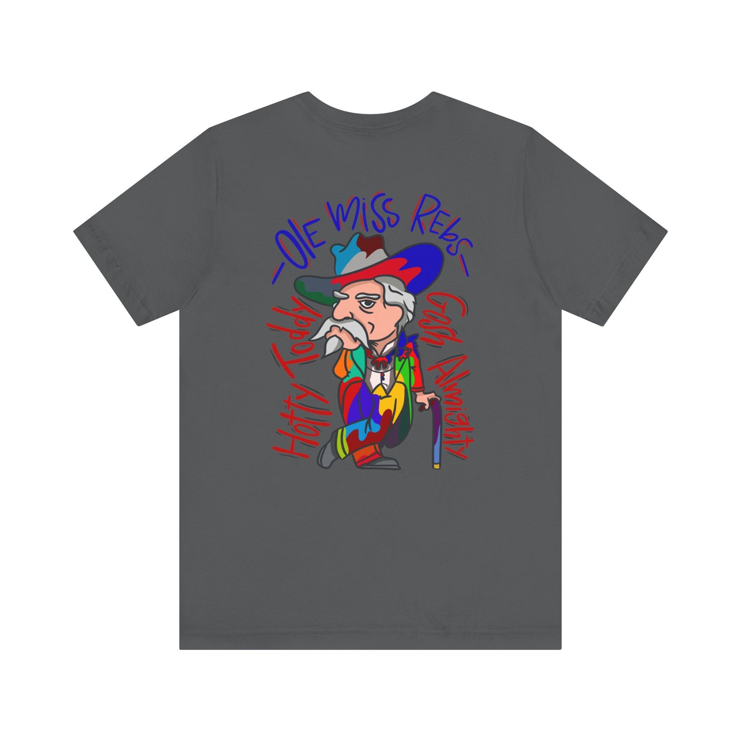 Ole Miss ColorSplash Colonel Reb T-Shirt